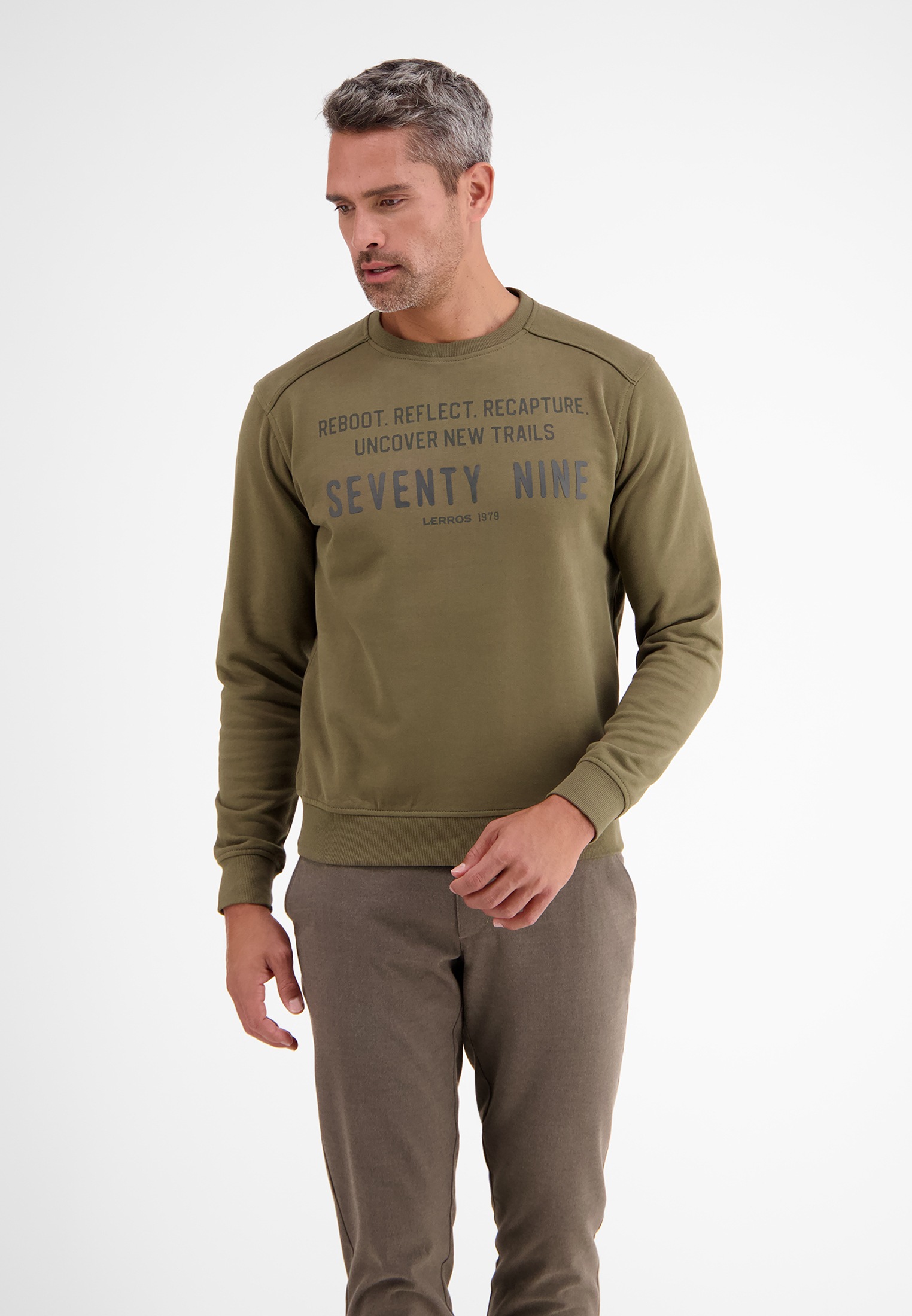 LERROS Sweatshirt »LERROS French-Terry Crewneck Sweatshirt« von Lerros