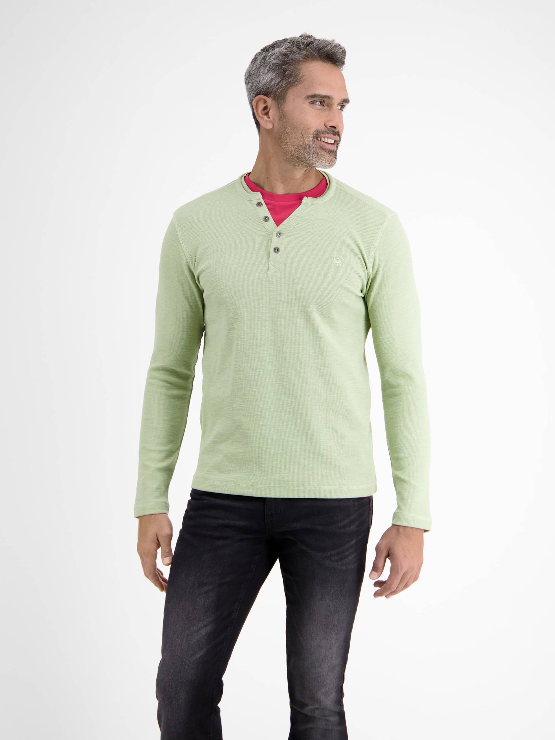 LERROS Sweatshirt »LERROS Langarmserafino mit Logostitching« LERROS Sweatshirt »LERROS Langarmserafino mit Logostitching« von Lerros