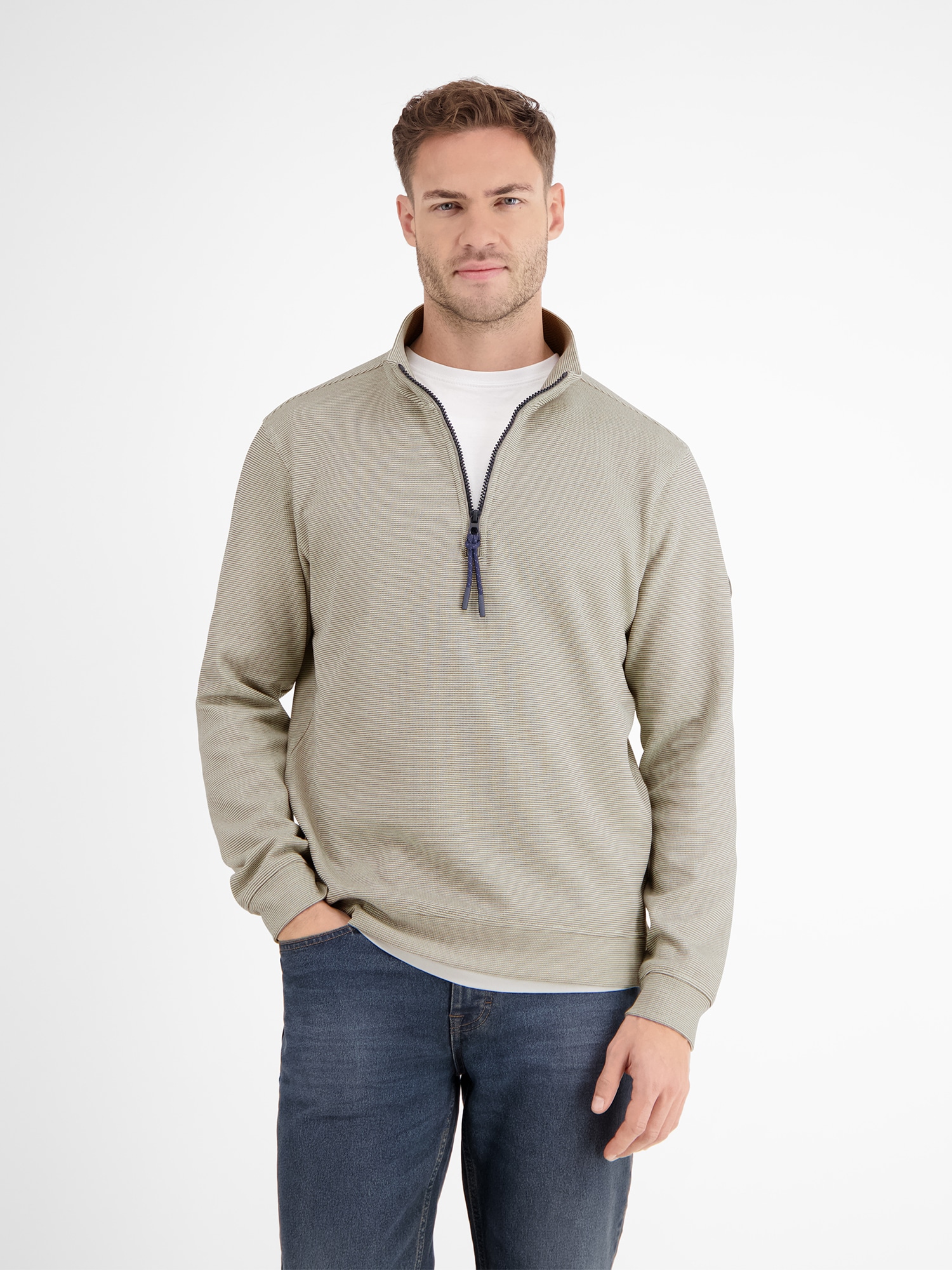 LERROS Sweatshirt »LERROS Unifarbener Sweattroyer für Herren« LERROS Sweatshirt »LERROS Unifarbener Sweattroyer für Herren« von Lerros