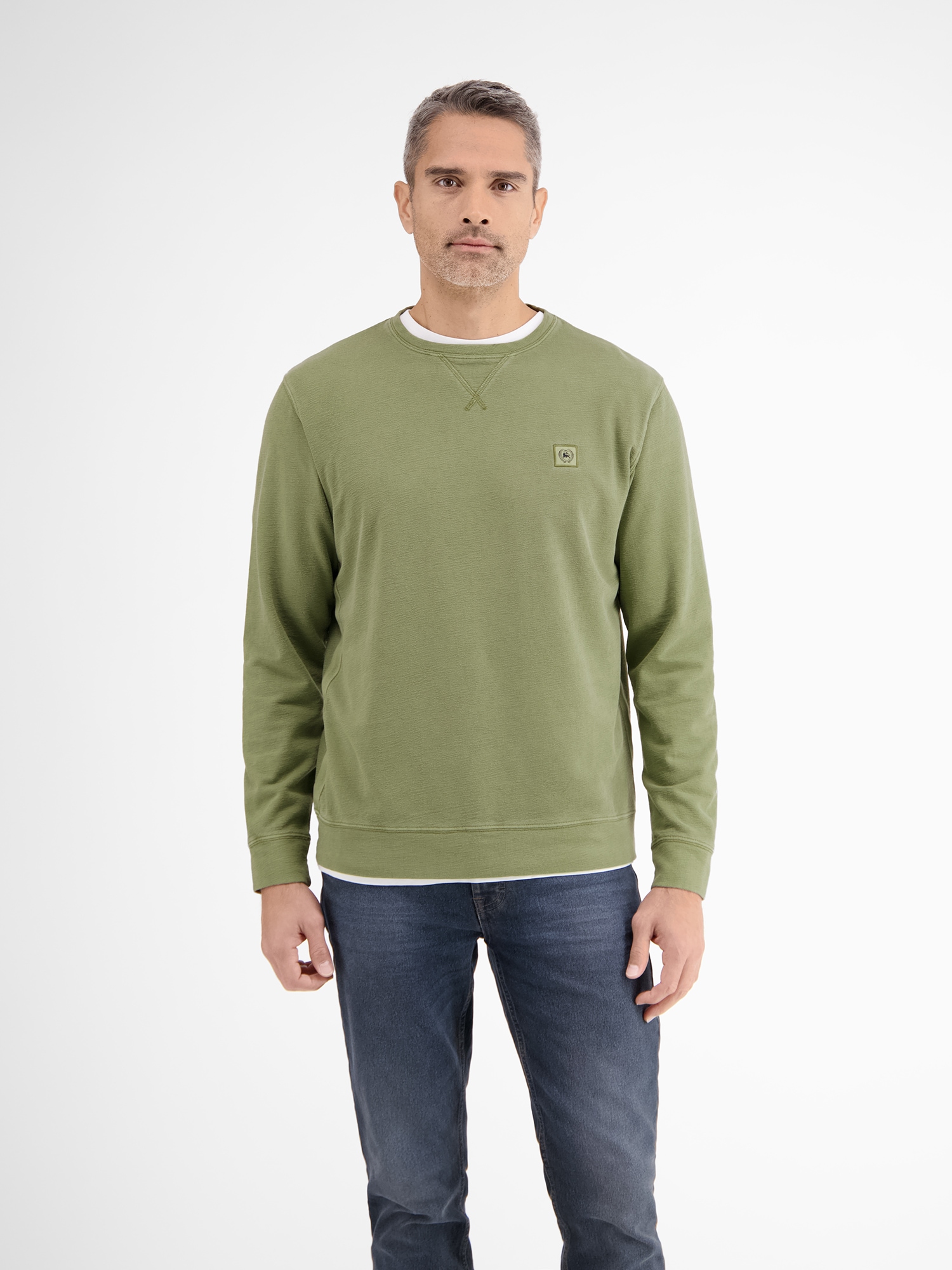 LERROS Sweatshirt »LERROS Urbaner Sweatshirtstyle, weiche Haptik« von Lerros