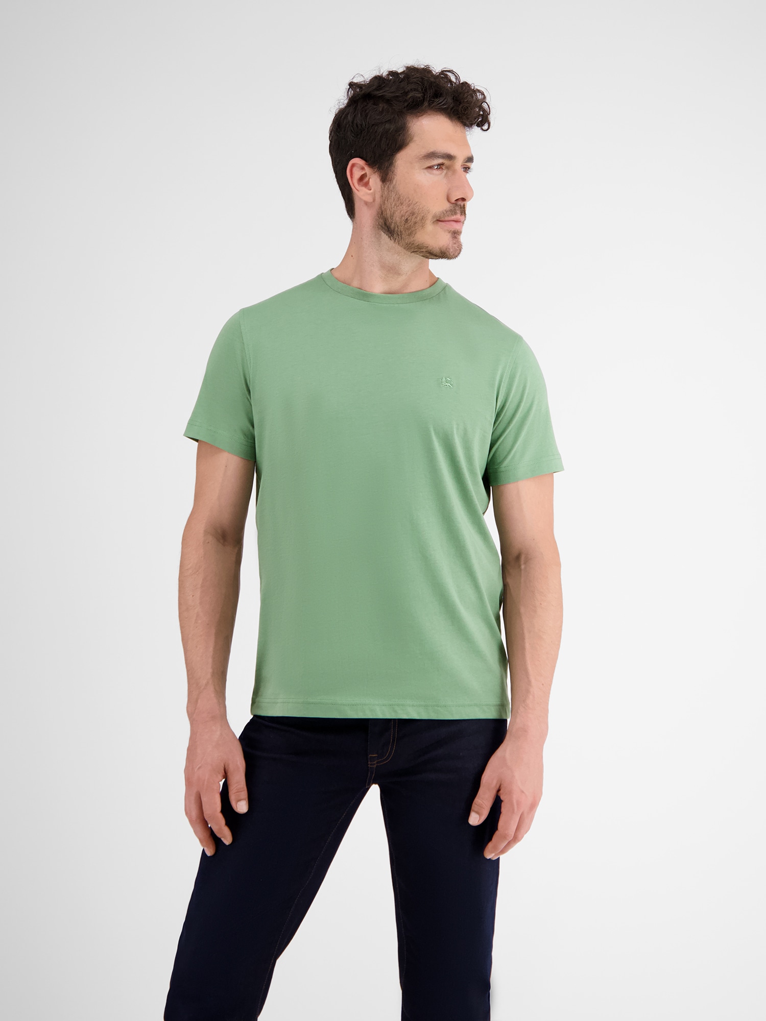 LERROS T-Shirt »LERROS Basic T-Shirt in vielen Farben« von Lerros