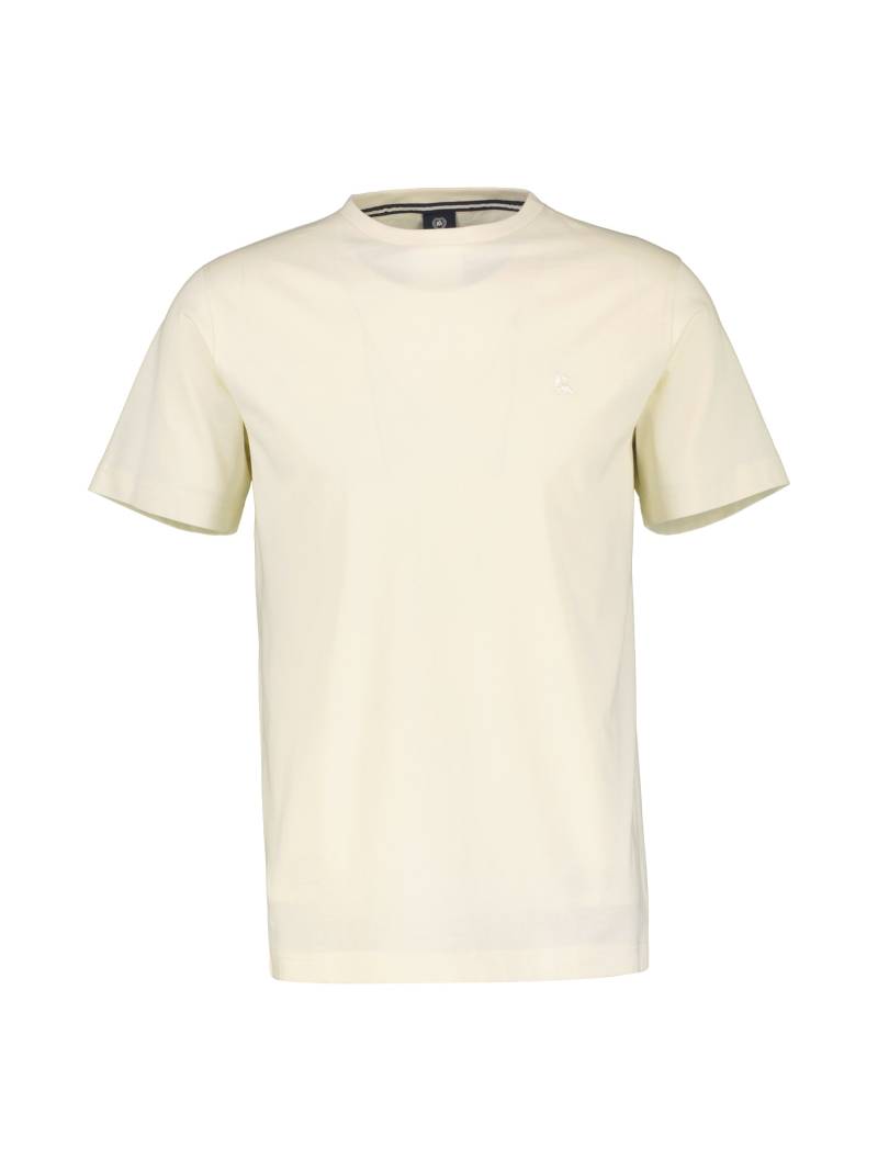 LERROS T-Shirt »LERROS Basic T-Shirt mit Logostitch, unifarben« von Lerros