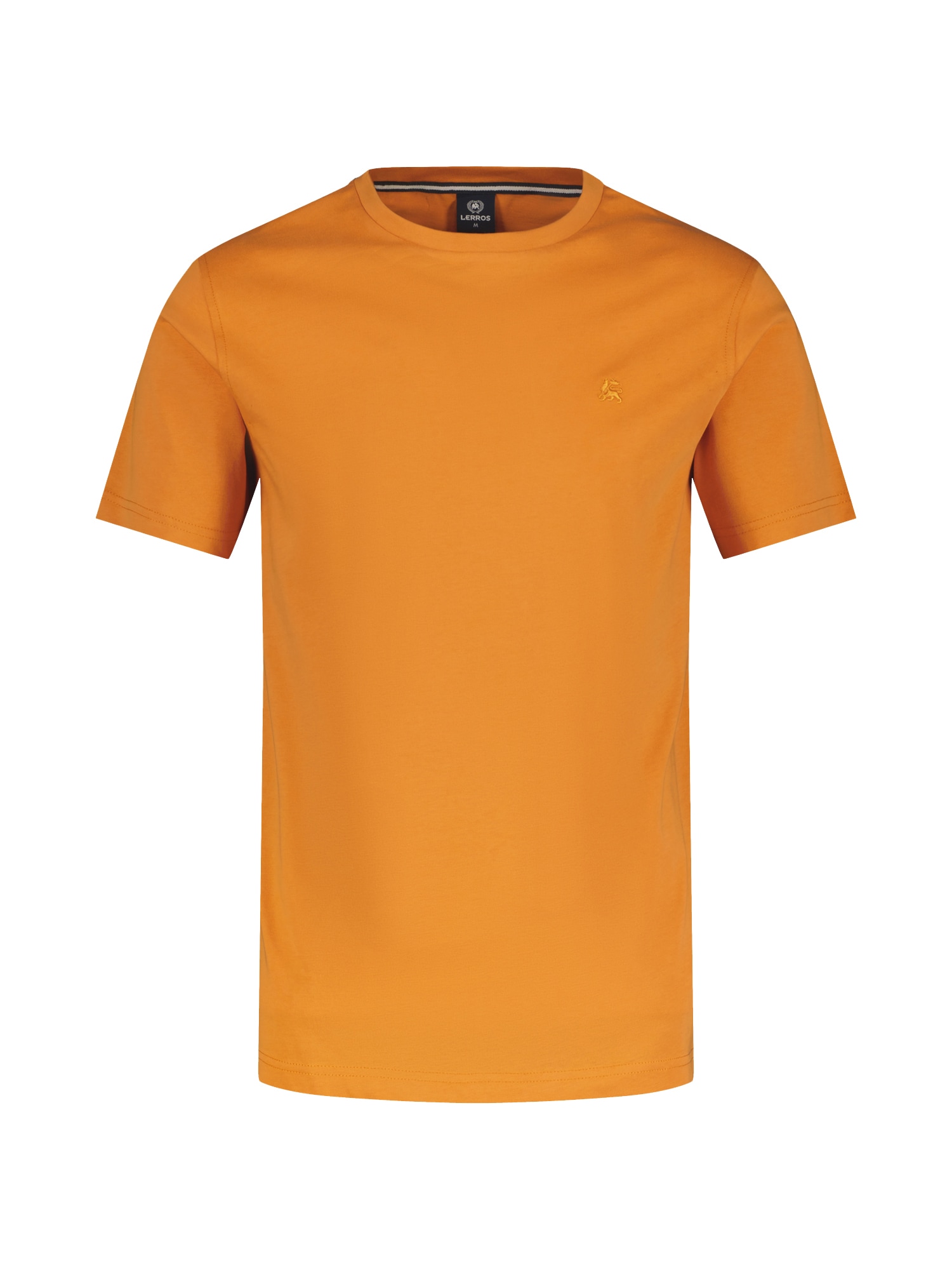 LERROS T-Shirt »LERROS Basic T-Shirt mit Logostitch, unifarben« von Lerros