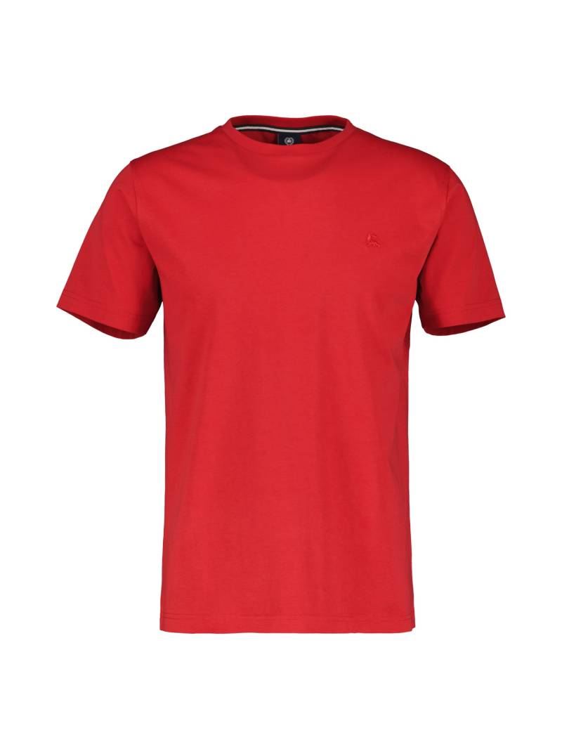 LERROS T-Shirt »LERROS Basic T-Shirt mit Logostitch, unifarben« von Lerros