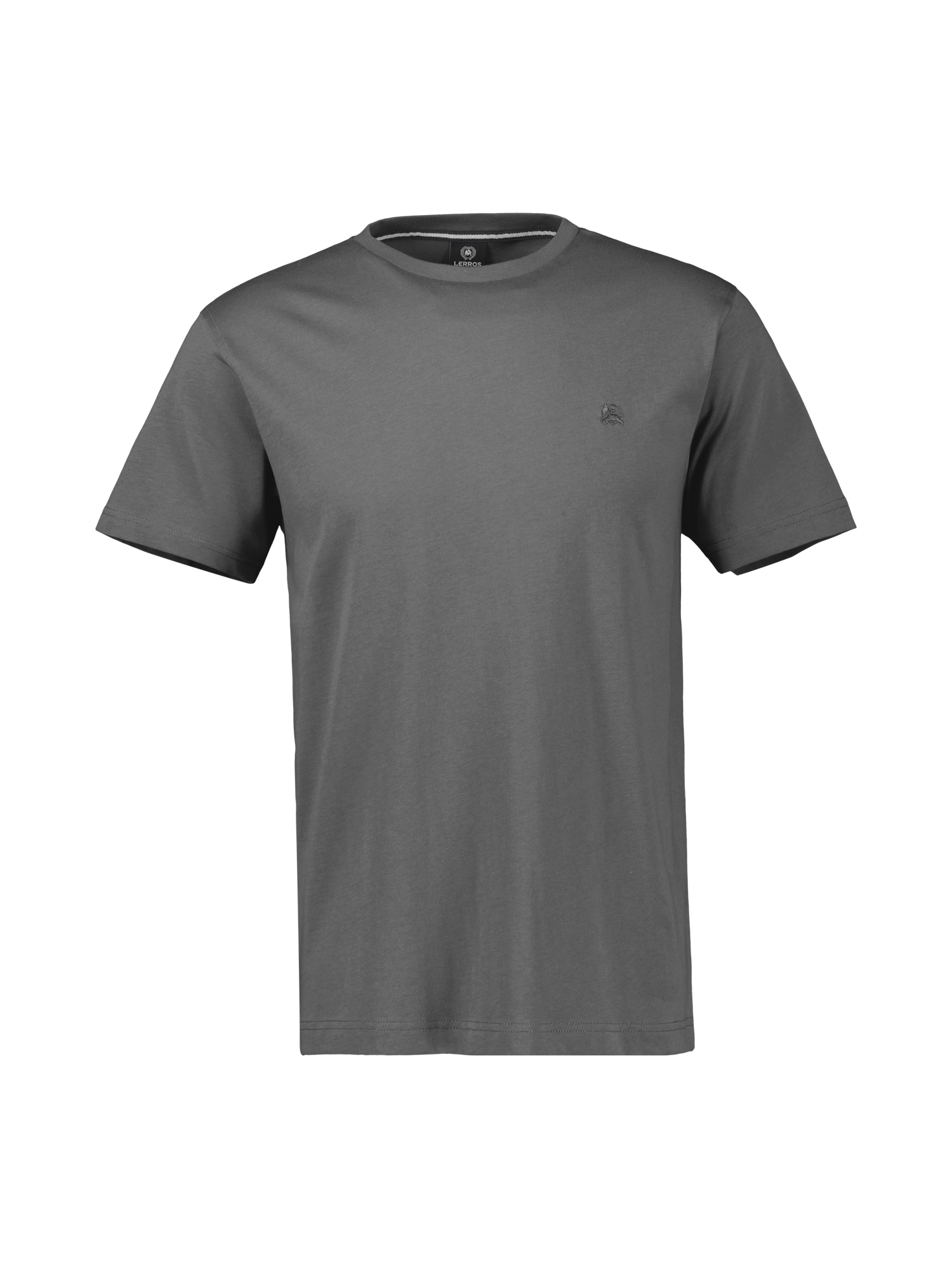 LERROS T-Shirt »LERROS Basic T-Shirt mit Logostitch« von Lerros