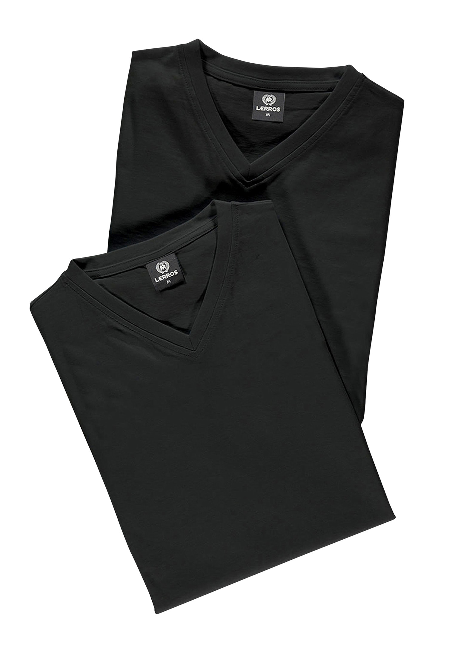 LERROS T-Shirt »LERROS Doppelpack T-Shirt, V-Neck in Premium Baumwollqualität« von Lerros