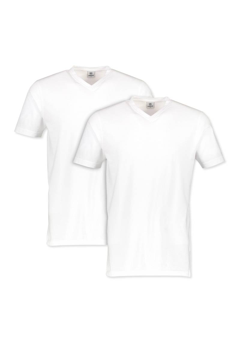 LERROS T-Shirt »LERROS Doppelpack T-Shirt, V-Neck in Premium Baumwollqualität« von Lerros