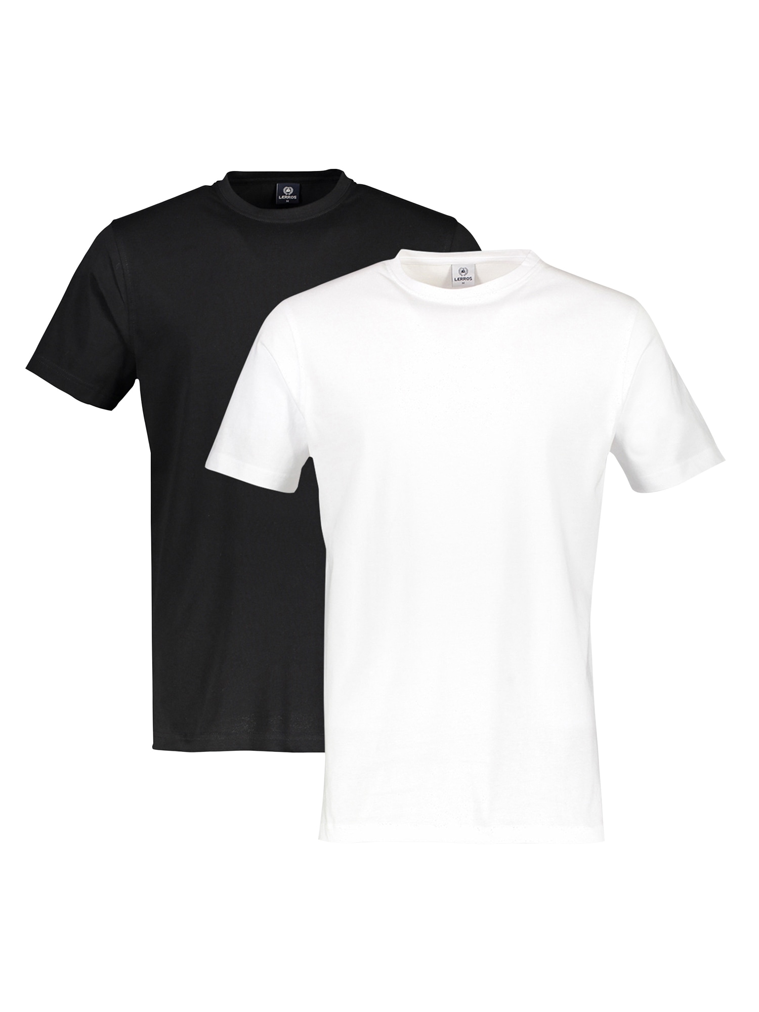 LERROS T-Shirt »LERROS Doppelpack T-Shirt Rundhals in Premium Baumwollqualität« von Lerros