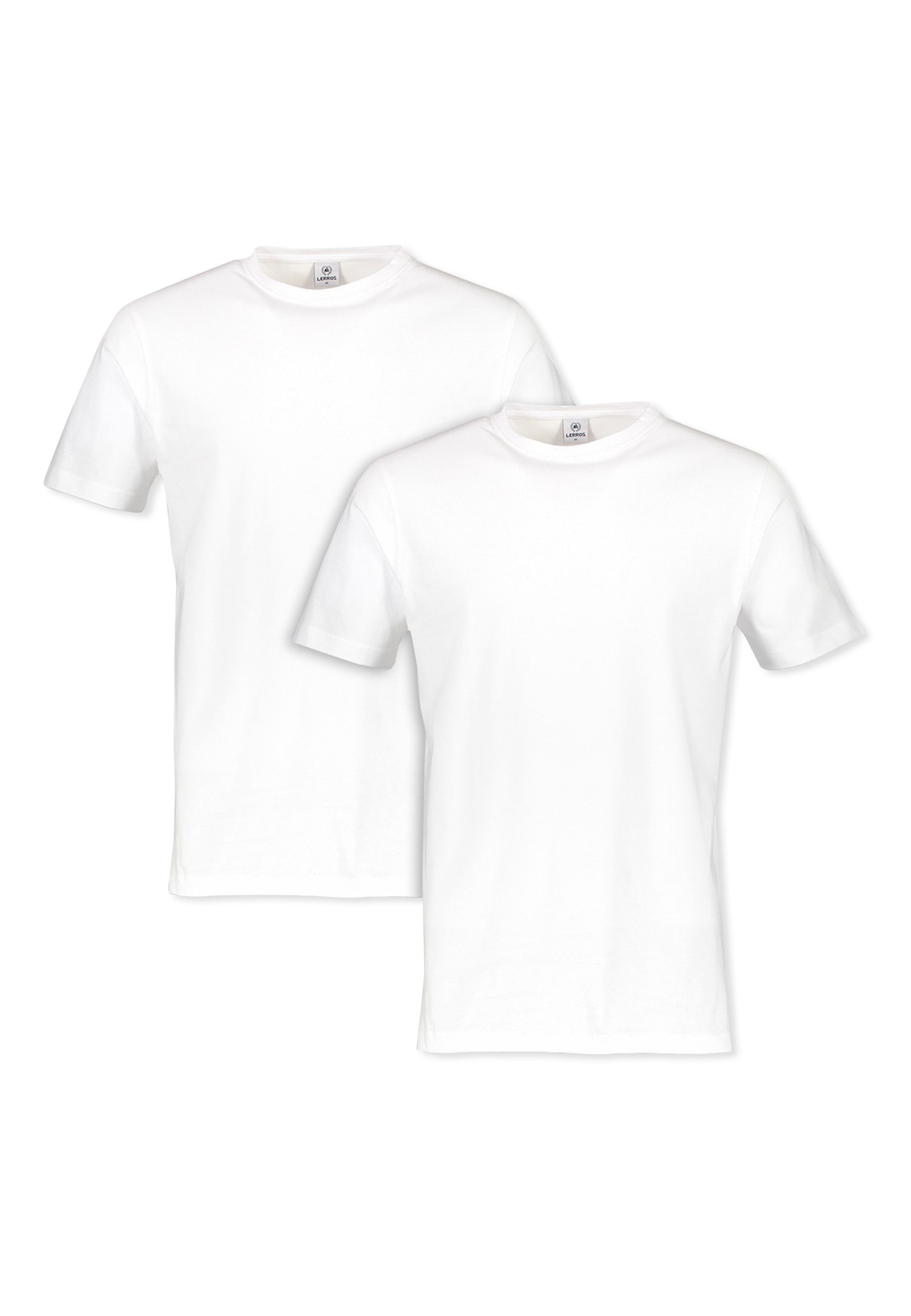 LERROS T-Shirt »LERROS Doppelpack T-Shirt Rundhals in Premium Baumwollqualität« von Lerros