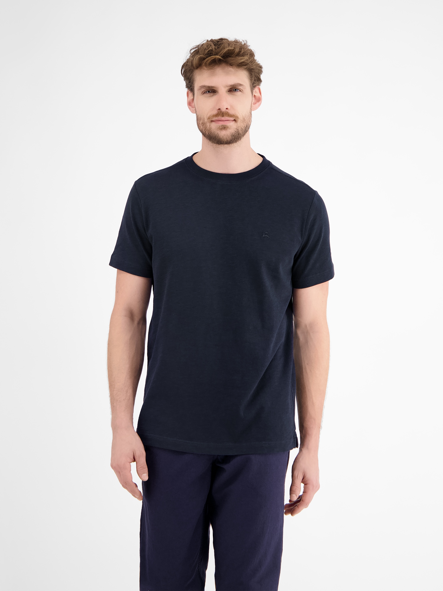 LERROS T-Shirt »LERROS Herren Jersey T-Shirt, locker gewebt« LERROS T-Shirt »LERROS Herren Jersey T-Shirt, locker gewebt« von Lerros