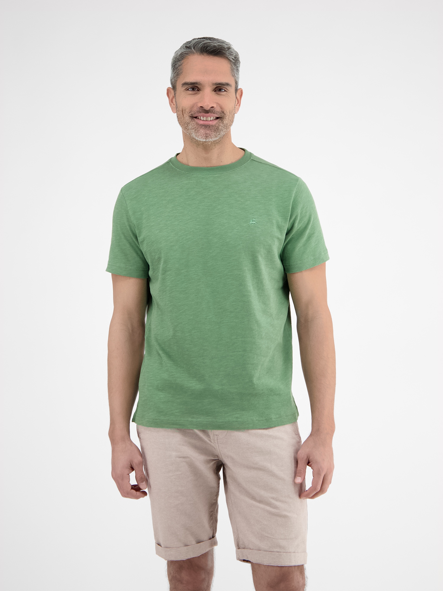 LERROS T-Shirt »LERROS Herren Jersey T-Shirt, locker gewebt« LERROS T-Shirt »LERROS Herren Jersey T-Shirt, locker gewebt« von Lerros