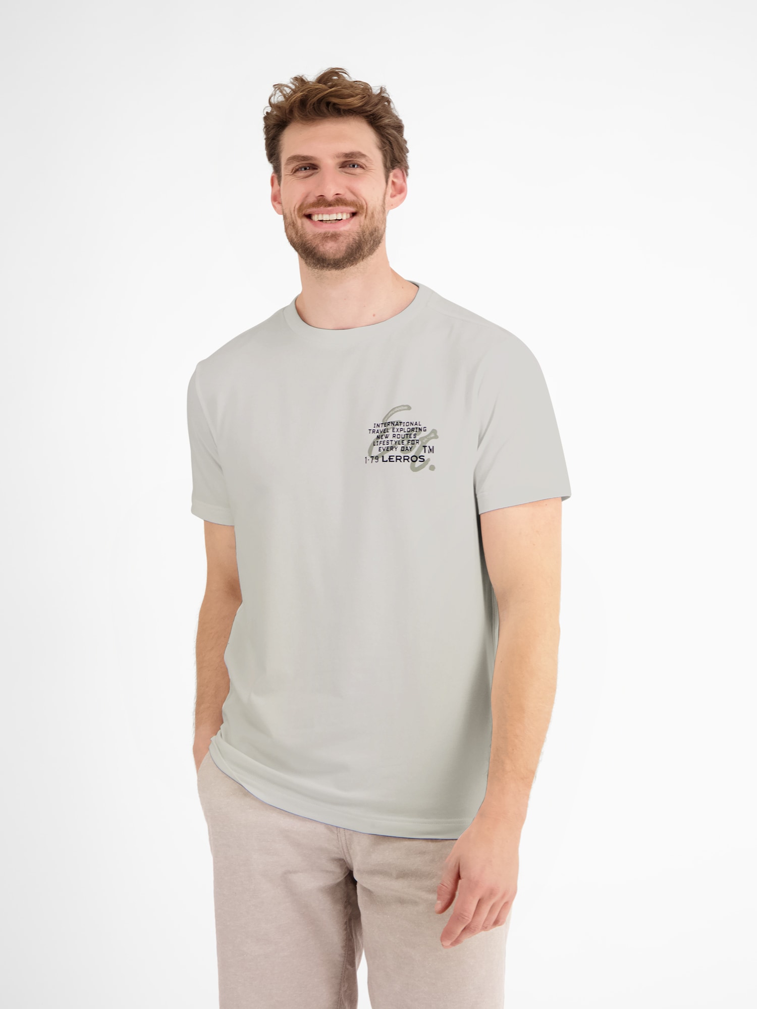 LERROS T-Shirt »LERROS Herren T-Shirt in weicher Jerseyqualität« LERROS T-Shirt »LERROS Herren T-Shirt in weicher Jerseyqualität« von Lerros