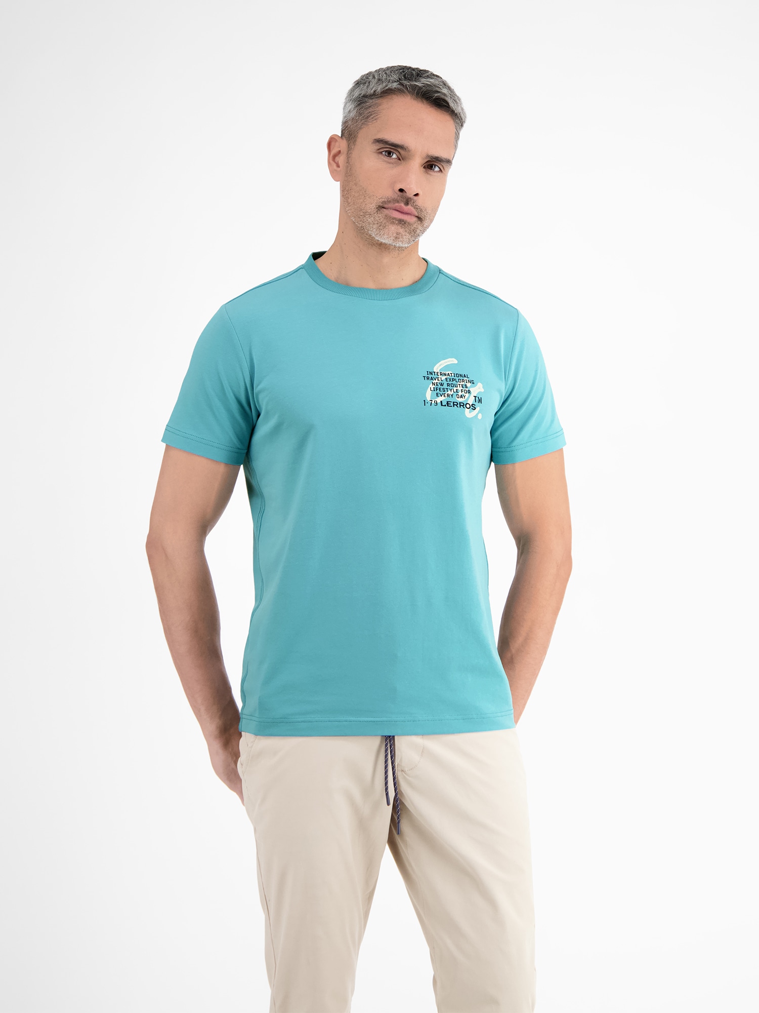 LERROS T-Shirt »LERROS Herren T-Shirt in weicher Jerseyqualität« LERROS T-Shirt »LERROS Herren T-Shirt in weicher Jerseyqualität« von Lerros