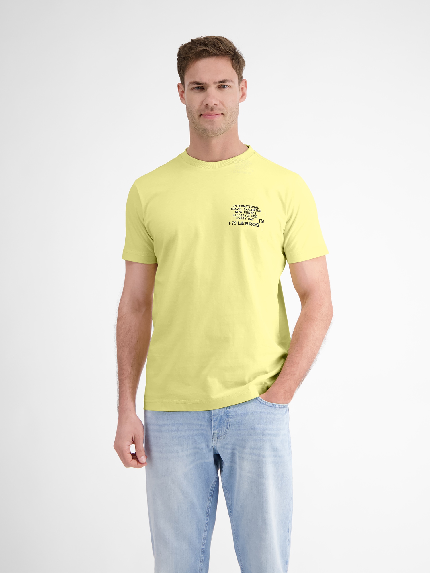 LERROS T-Shirt »LERROS Herren T-Shirt in weicher Jerseyqualität« LERROS T-Shirt »LERROS Herren T-Shirt in weicher Jerseyqualität« von Lerros