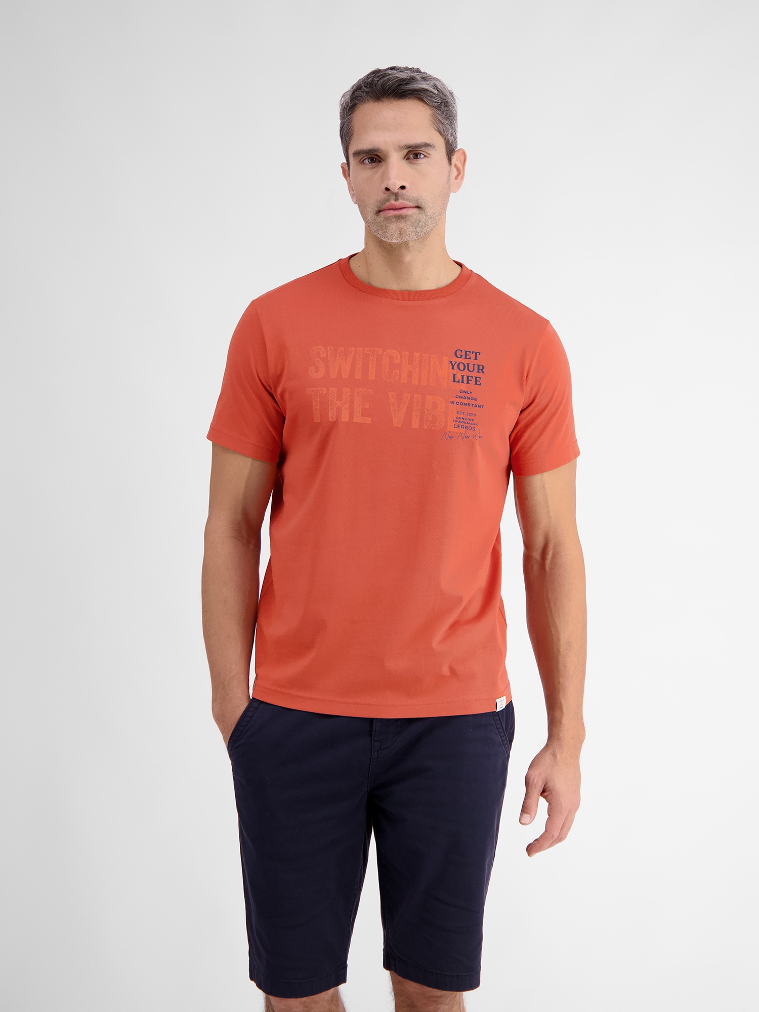 LERROS T-Shirt »LERROS Herren T-Shirt mit Brust-Print« LERROS T-Shirt »LERROS Herren T-Shirt mit Brust-Print« von Lerros