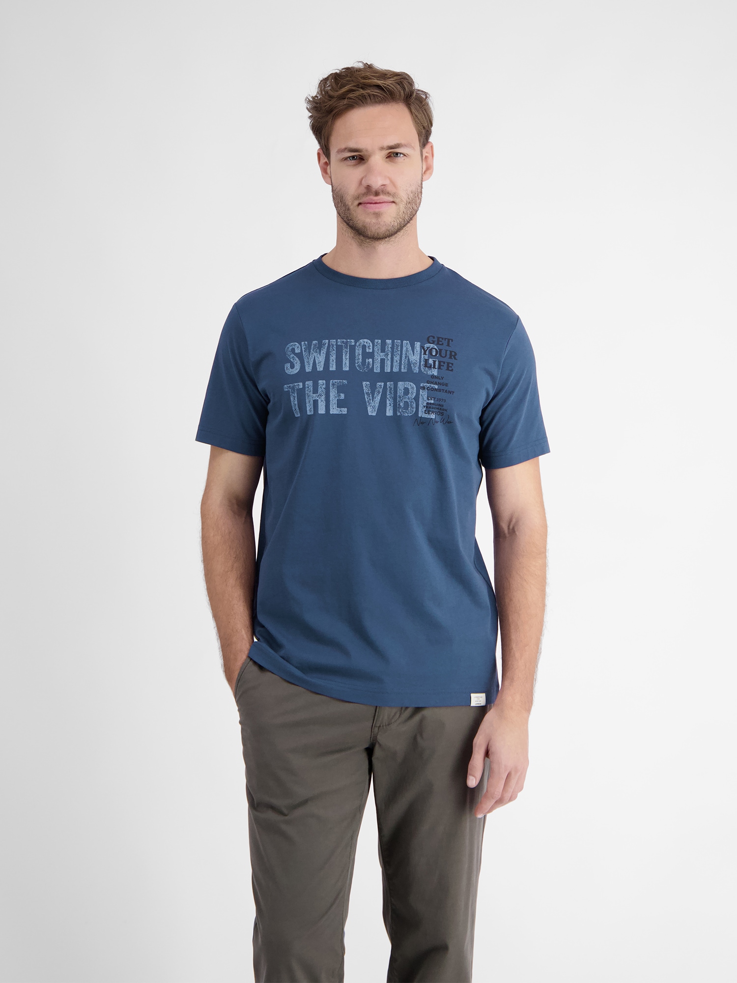 LERROS T-Shirt »LERROS Herren T-Shirt mit Brust-Print« LERROS T-Shirt »LERROS Herren T-Shirt mit Brust-Print« von Lerros