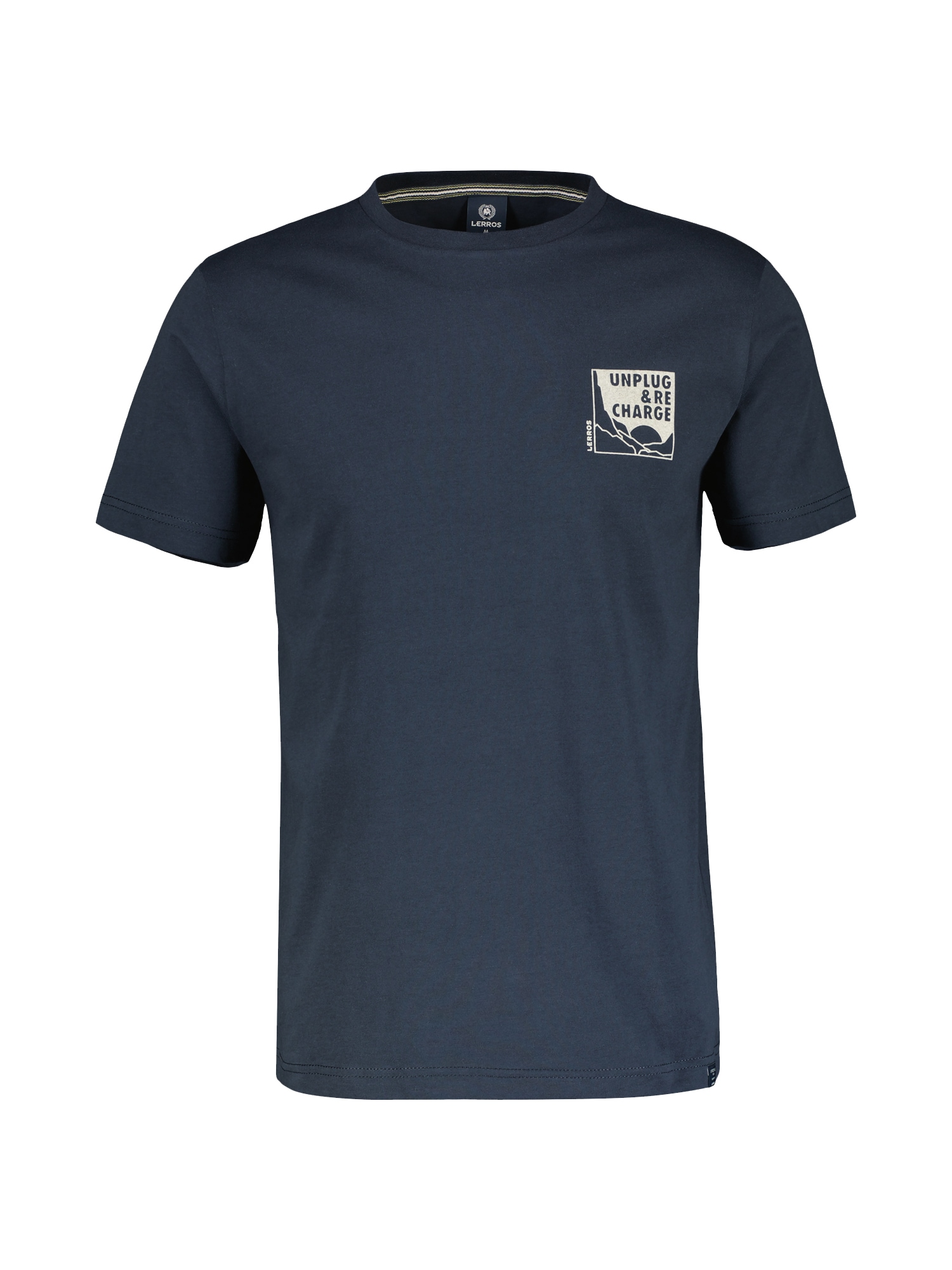 LERROS T-Shirt »LERROS Herren T-Shirt mit kleinem Mottoprint« LERROS T-Shirt »LERROS Herren T-Shirt mit kleinem Mottoprint« von Lerros