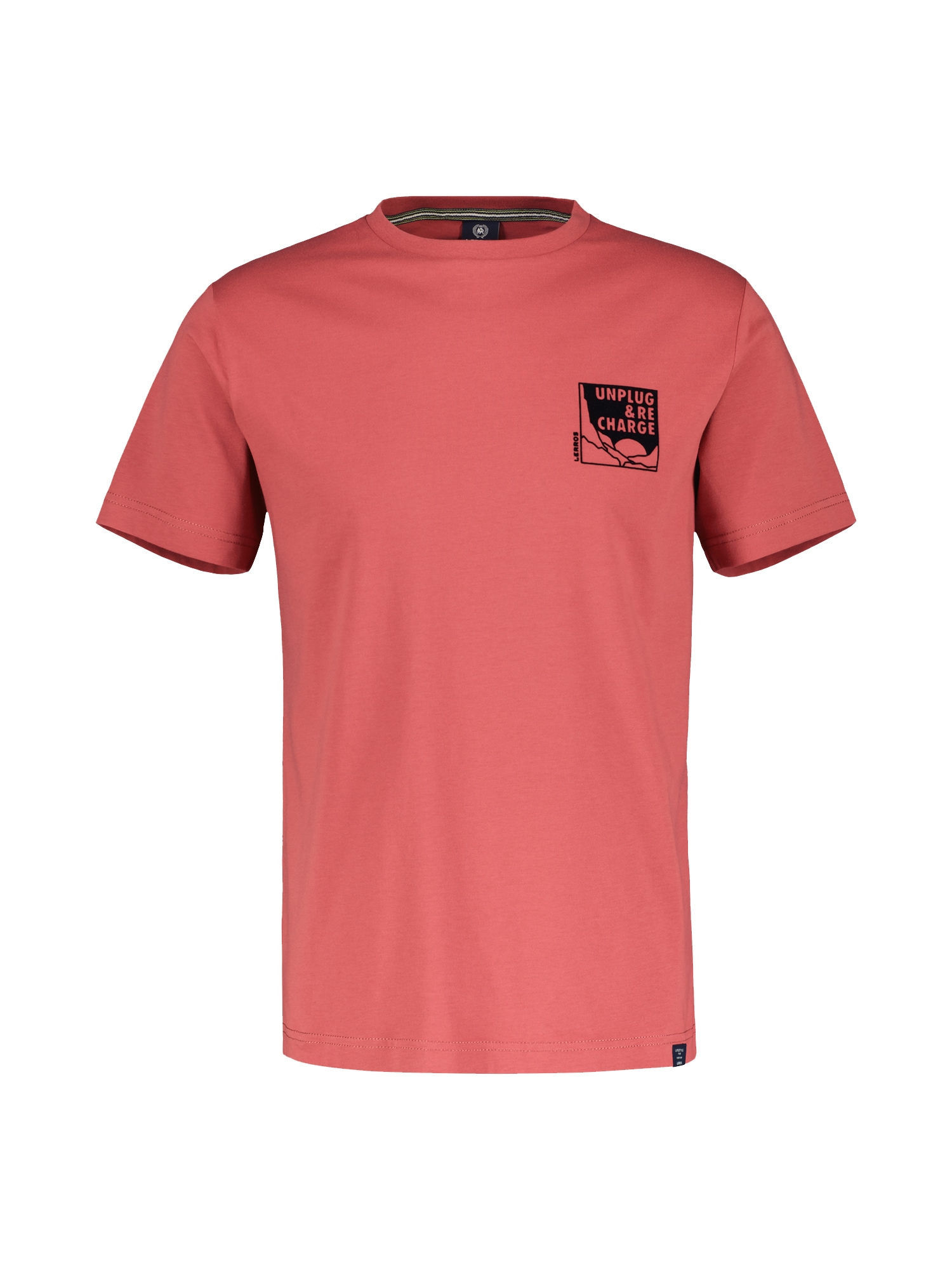LERROS T-Shirt »LERROS Herren T-Shirt mit kleinem Mottoprint« LERROS T-Shirt »LERROS Herren T-Shirt mit kleinem Mottoprint« von Lerros