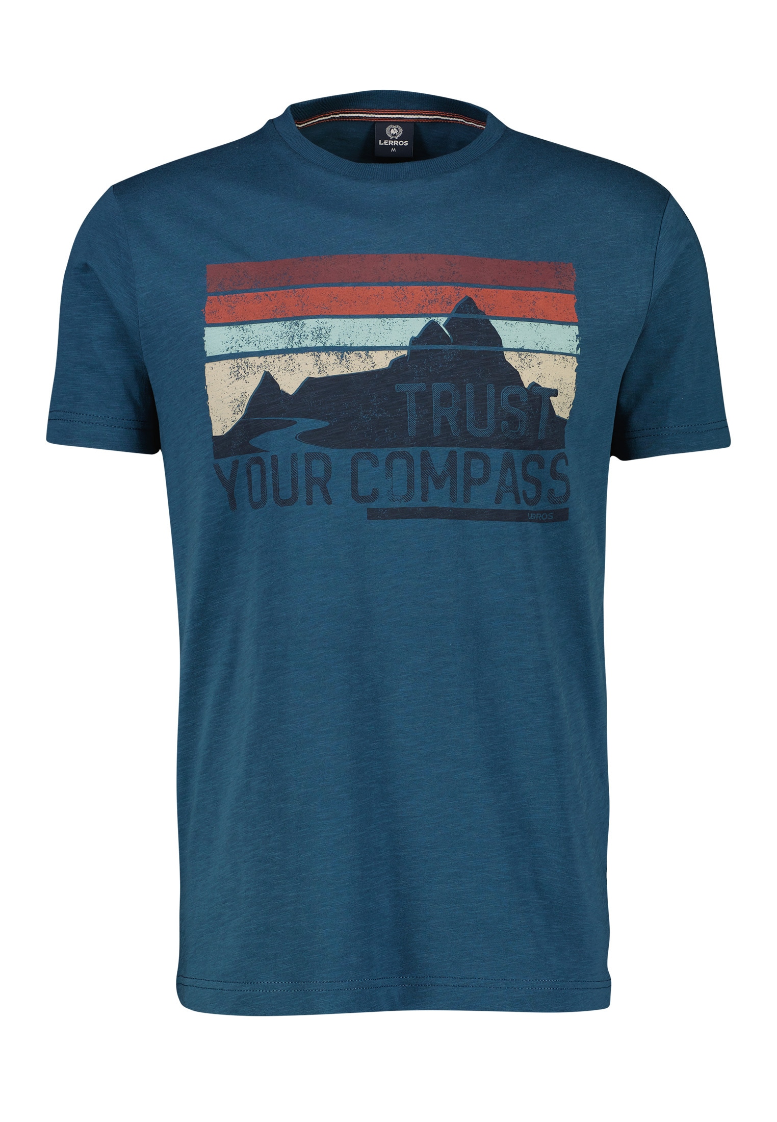 LERROS T-Shirt »LERROS Print-T-Shirt *Trust your compass*« von Lerros