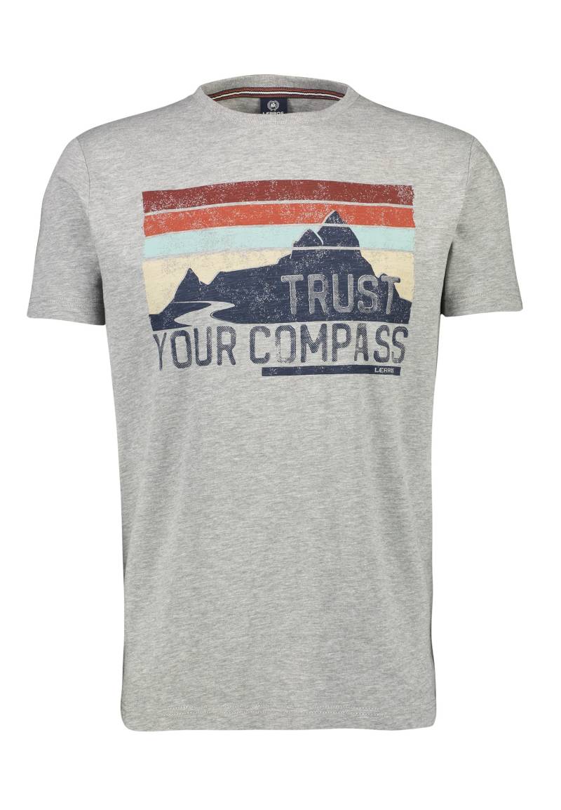 LERROS T-Shirt »LERROS Print-T-Shirt *Trust your compass*« von Lerros