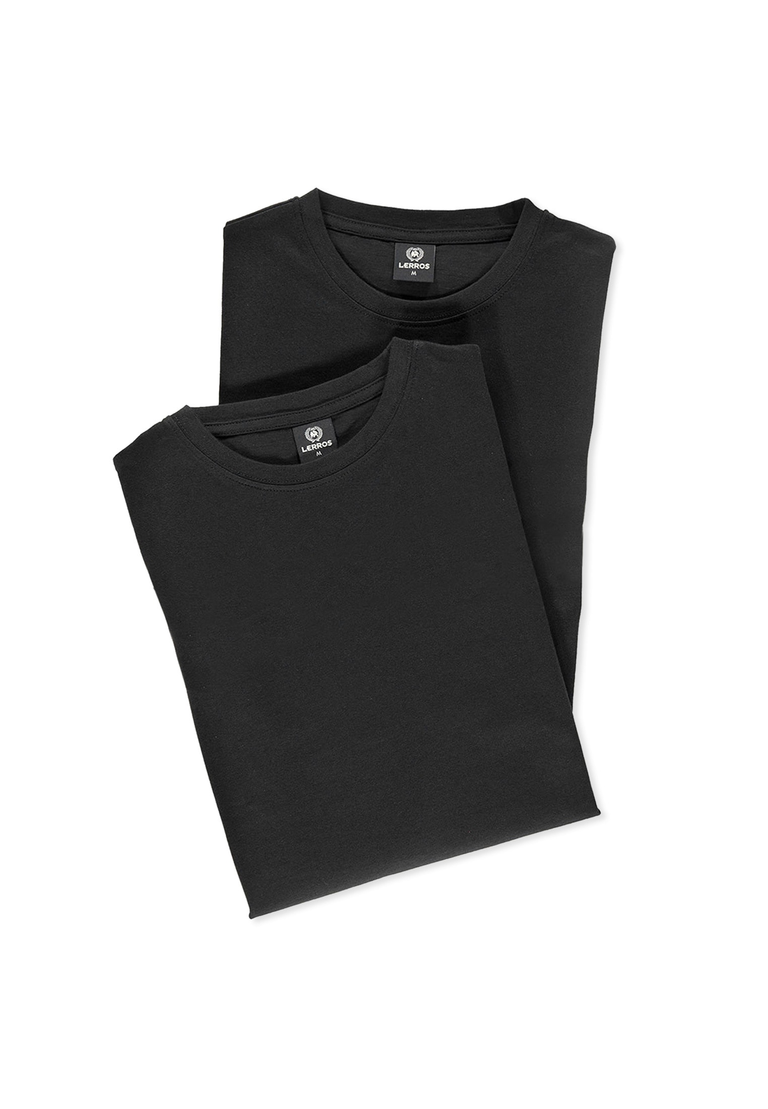 LERROS T-Shirt »LERROS Rundhals Doppelpack T-Shirt in Premium Baumwollqualität« von Lerros