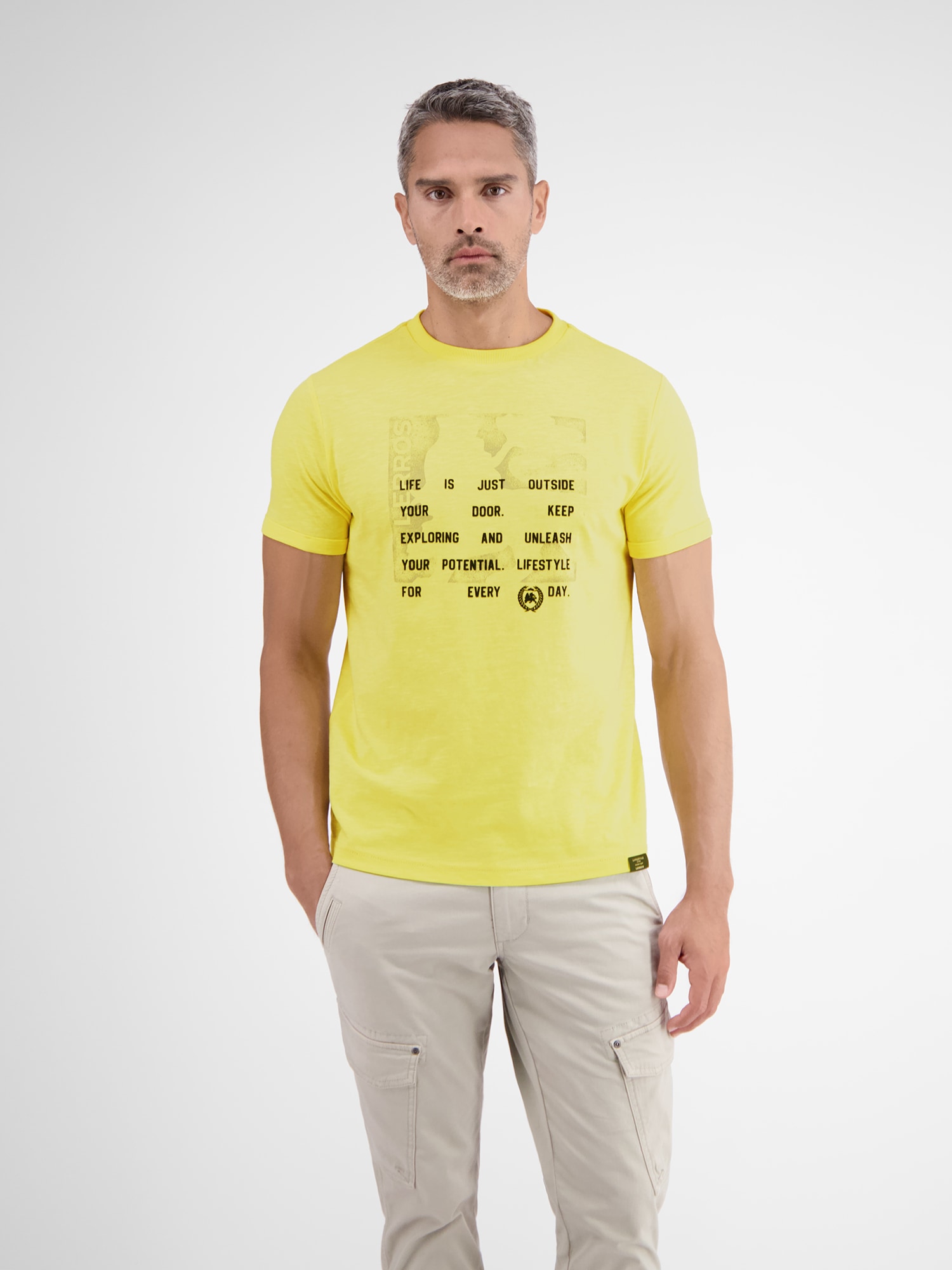 LERROS T-Shirt »LERROS T-Shirt, Graphic Print« LERROS T-Shirt »LERROS T-Shirt, Graphic Print« von Lerros