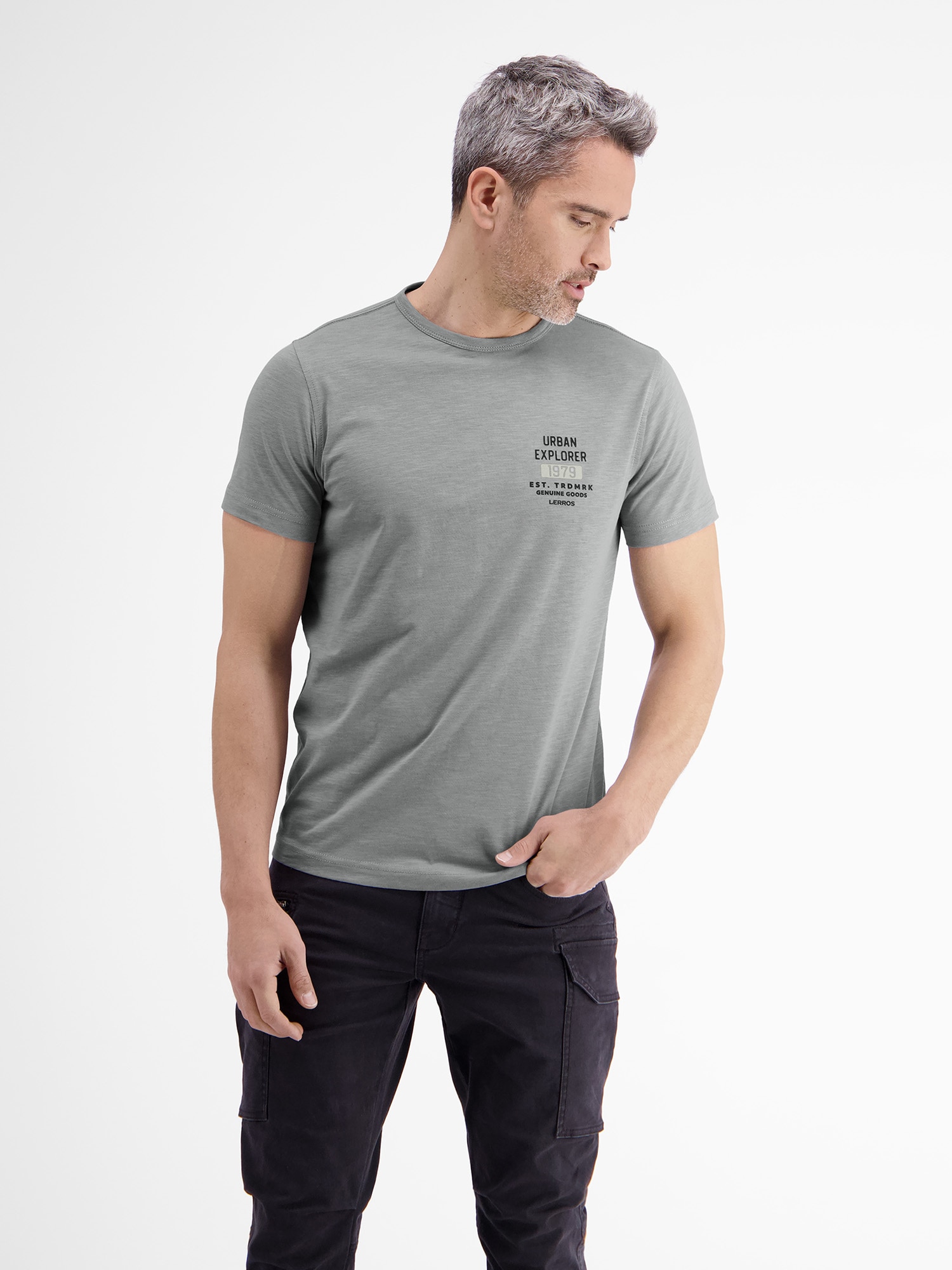 LERROS T-Shirt »LERROS T-Shirt, O-Neck« von Lerros