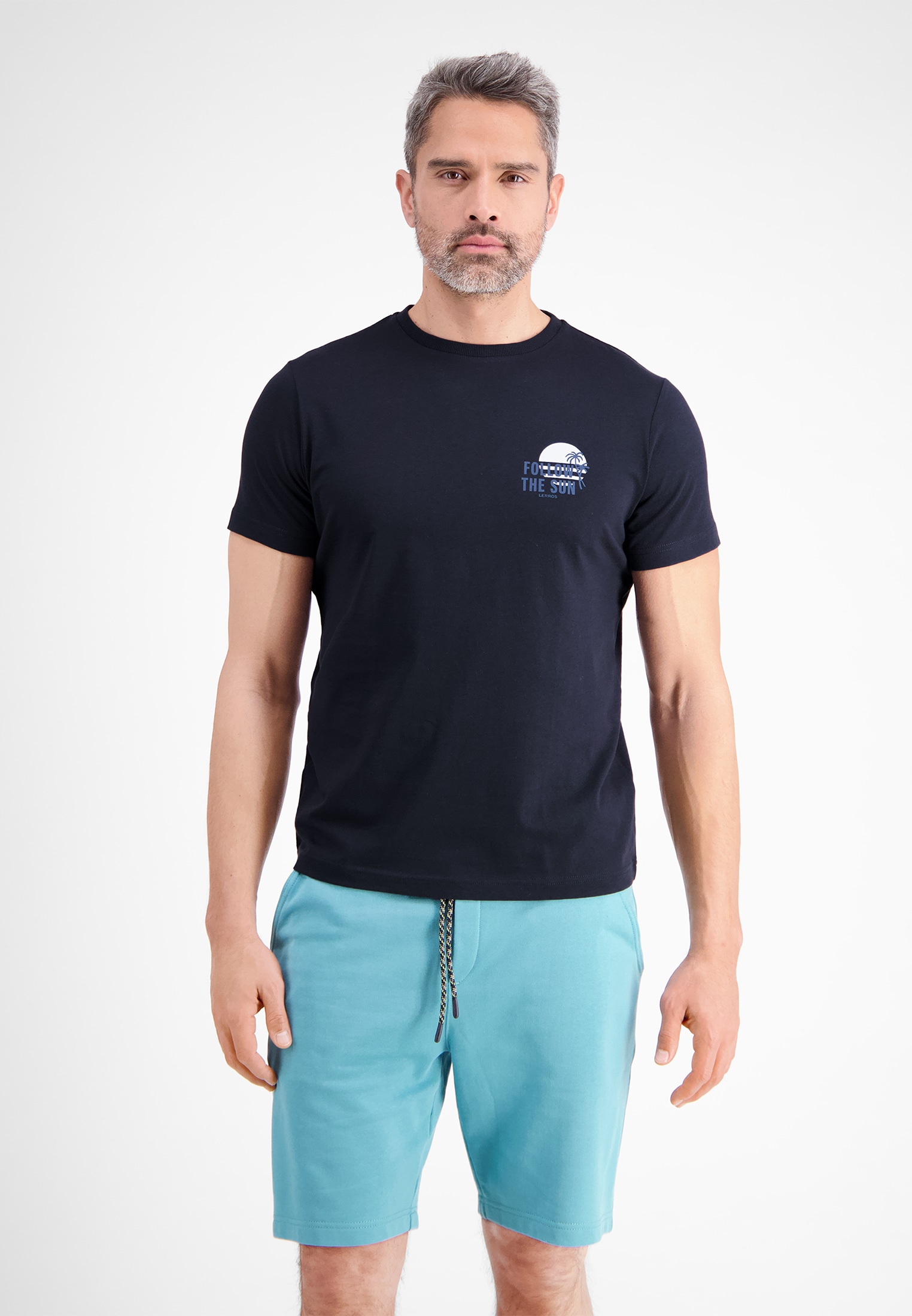 LERROS T-Shirt »LERROS T-Shirt mit Brustprint *Follow the sun*« LERROS T-Shirt »LERROS T-Shirt mit Brustprint *Follow the sun*« von Lerros