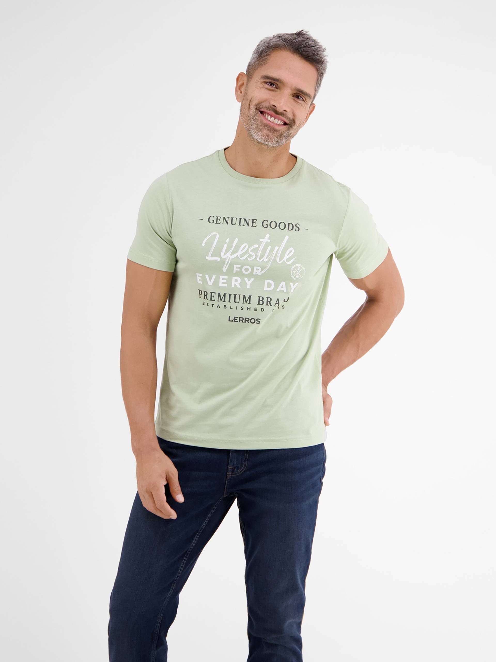 LERROS T-Shirt »LERROS T-Shirt mit Frontprint« LERROS T-Shirt »LERROS T-Shirt mit Frontprint« von Lerros