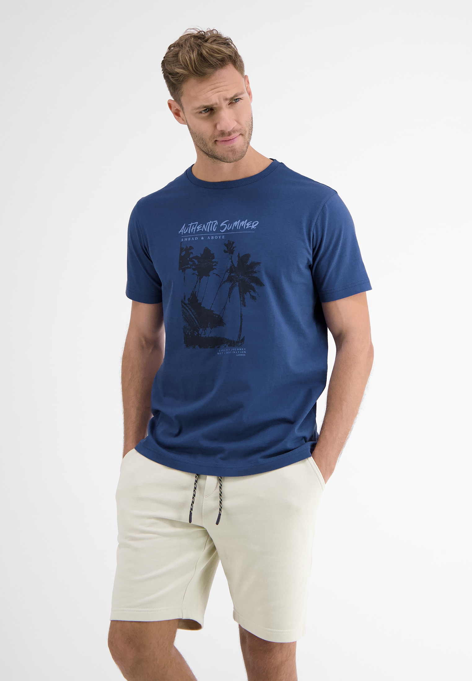 LERROS T-Shirt »LERROS T-Shirt mit Frontprint« LERROS T-Shirt »LERROS T-Shirt mit Frontprint« von Lerros