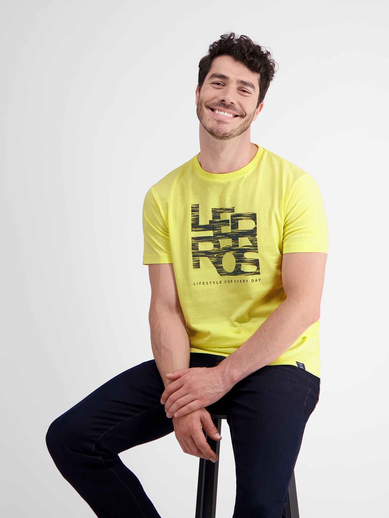 LERROS T-Shirt »LERROS T-Shirt mit LERROS Print« LERROS T-Shirt »LERROS T-Shirt mit LERROS Print« von Lerros