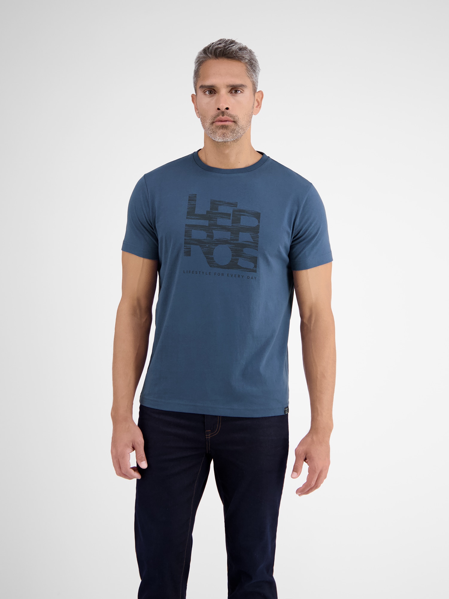 LERROS T-Shirt »LERROS T-Shirt mit LERROS Print« LERROS T-Shirt »LERROS T-Shirt mit LERROS Print« von Lerros