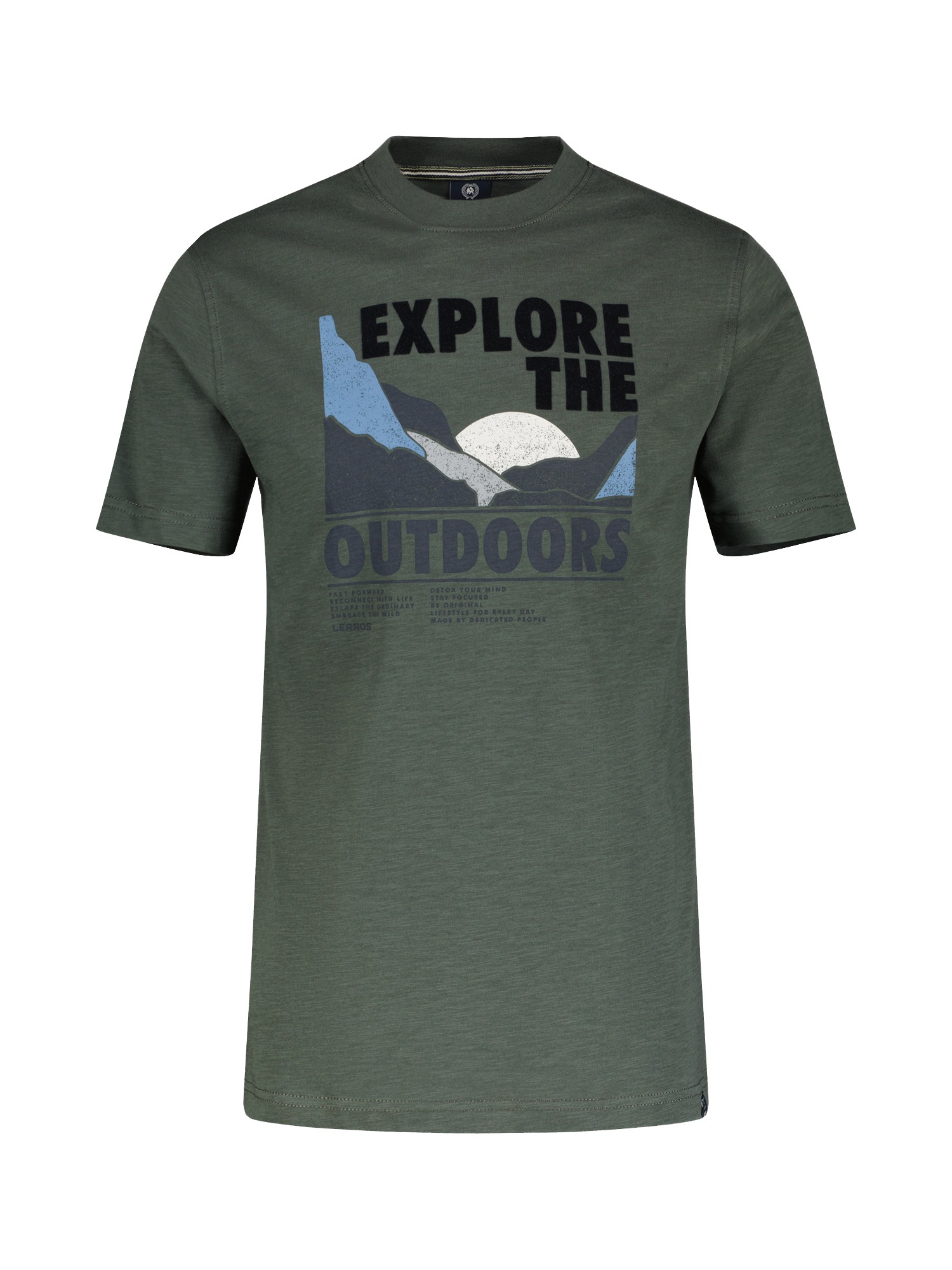 LERROS T-Shirt »LERROS T-Shirt mit Outdoor-Brustprint« LERROS T-Shirt »LERROS T-Shirt mit Outdoor-Brustprint« von Lerros