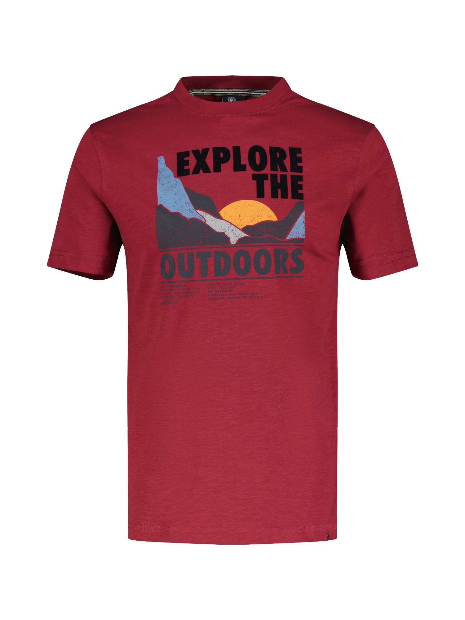 LERROS T-Shirt »LERROS T-Shirt mit Outdoor-Brustprint« LERROS T-Shirt »LERROS T-Shirt mit Outdoor-Brustprint« von Lerros