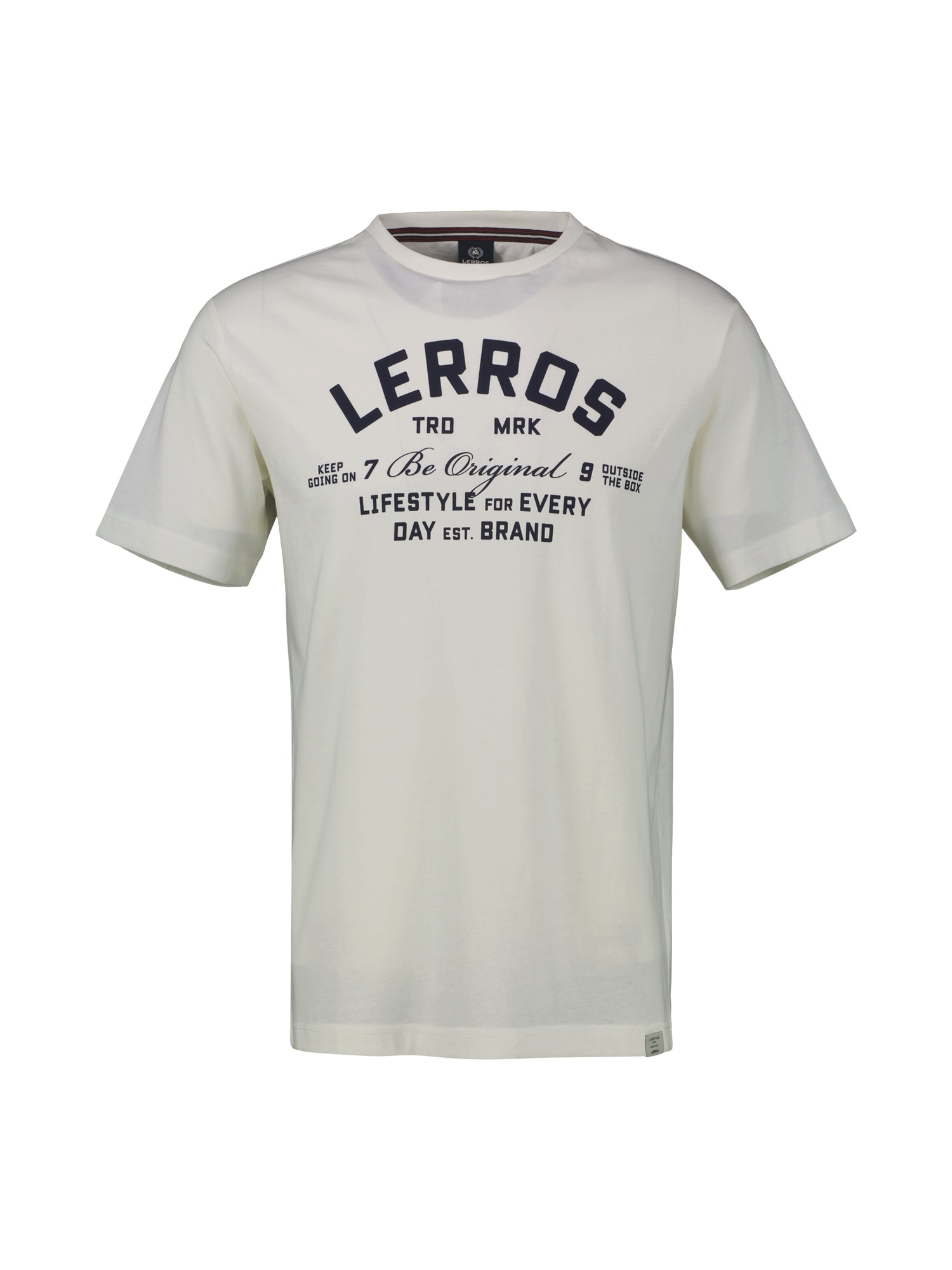 LERROS T-Shirt »LERROS T-Shirt mit Print in Übergrössen« von Lerros