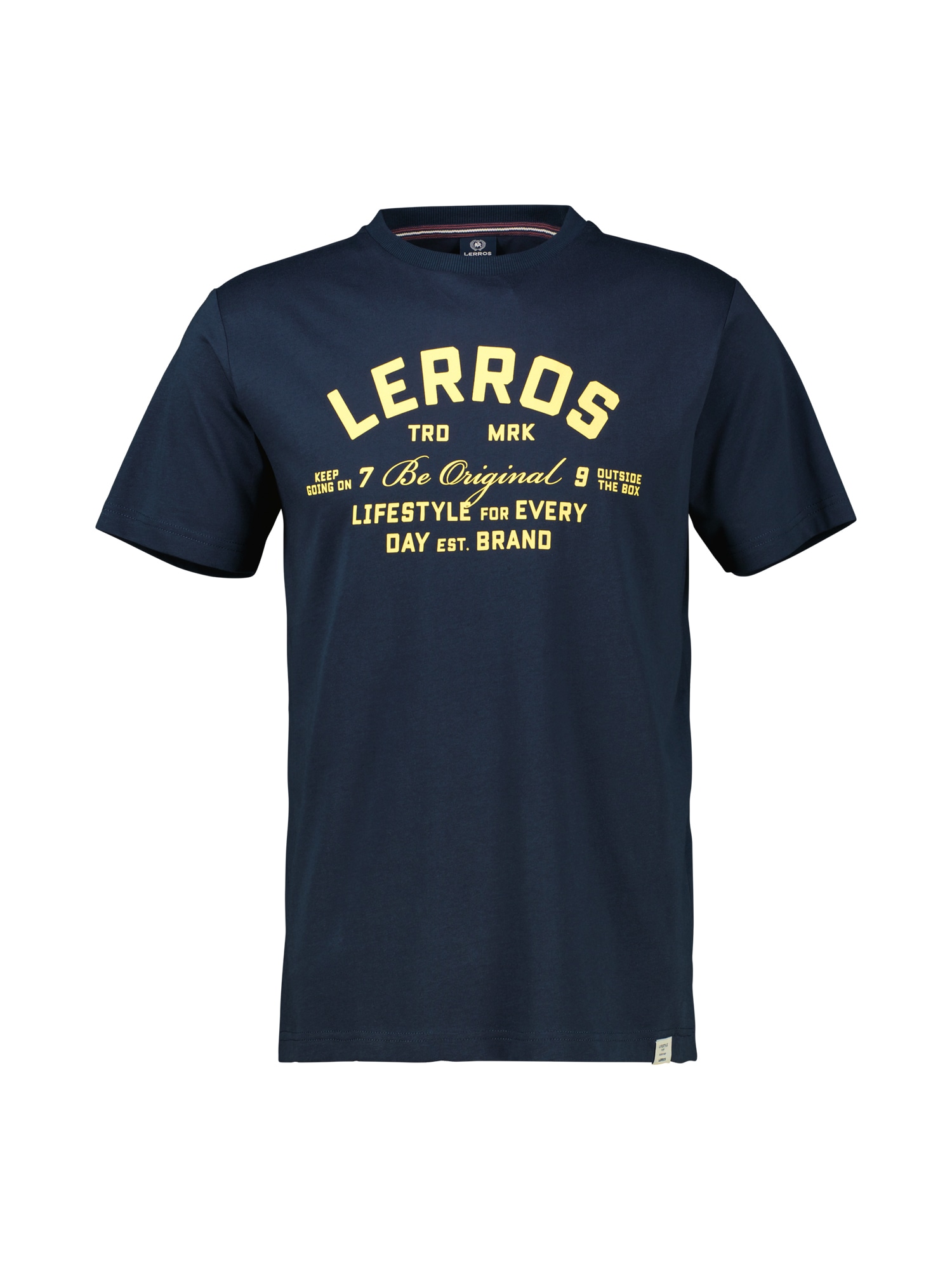 LERROS T-Shirt »LERROS T-Shirt mit Print in Übergrössen« von Lerros