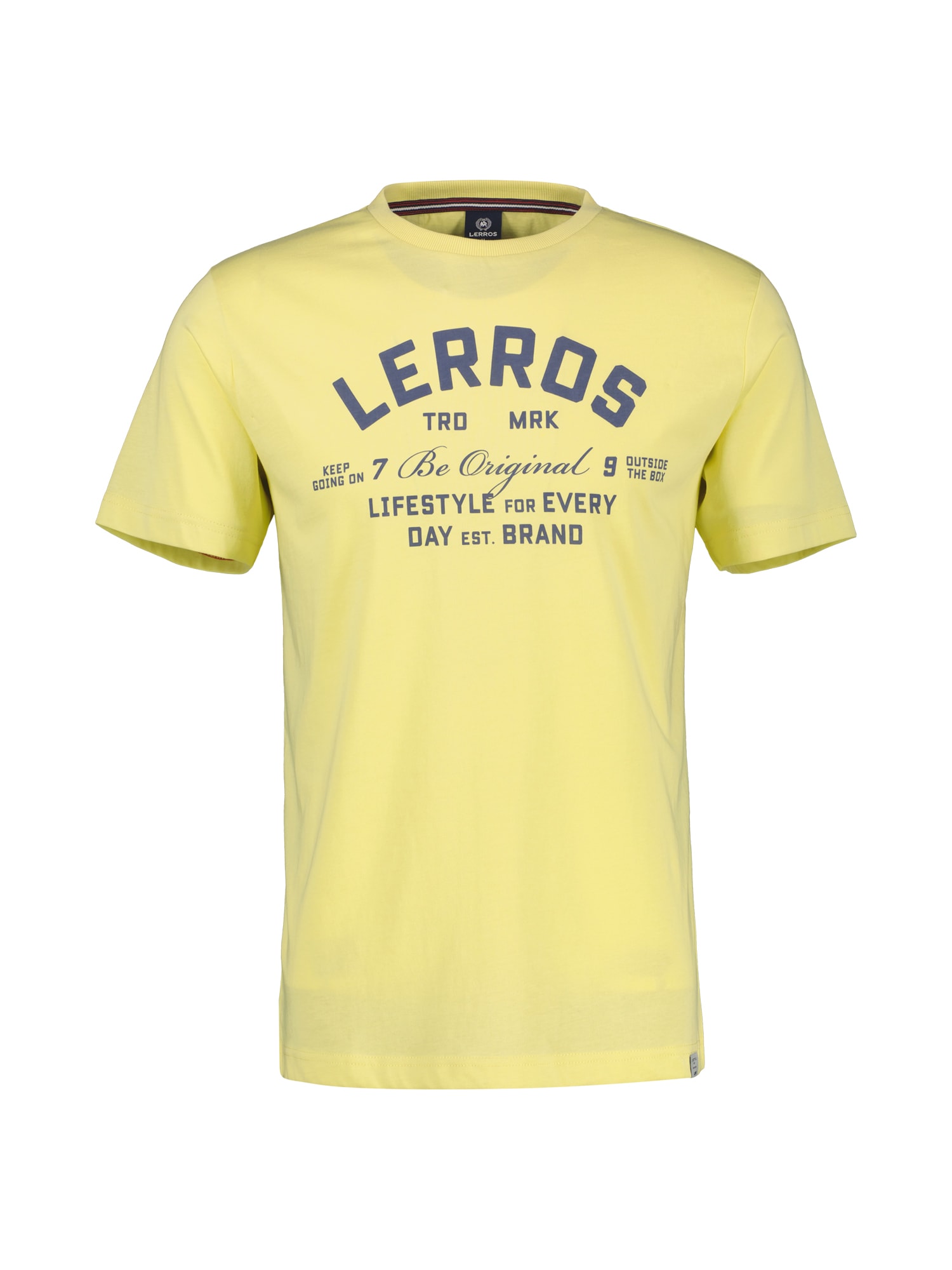 LERROS T-Shirt »LERROS T-Shirt mit Print in Übergrössen« von Lerros