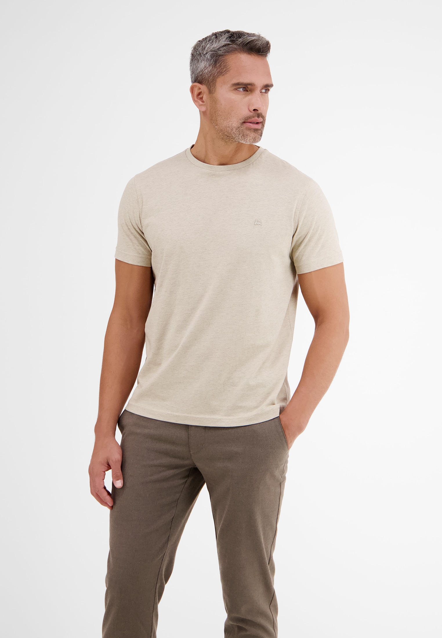 LERROS T-Shirt »LERROS T-Shirt mit Rundhalsausschnitt« LERROS T-Shirt »LERROS T-Shirt mit Rundhalsausschnitt« von Lerros