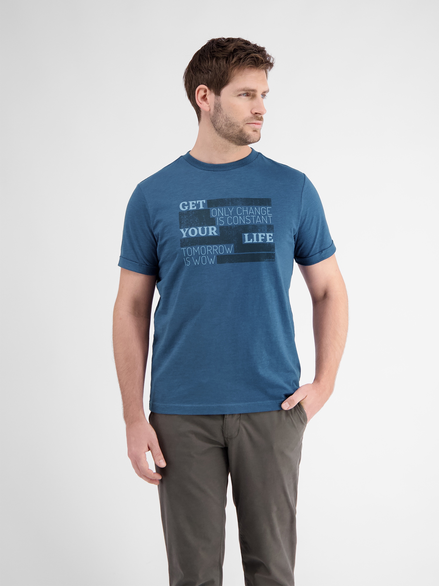 LERROS T-Shirt »LERROS T-Shirt mit modischem Print« LERROS T-Shirt »LERROS T-Shirt mit modischem Print« von Lerros