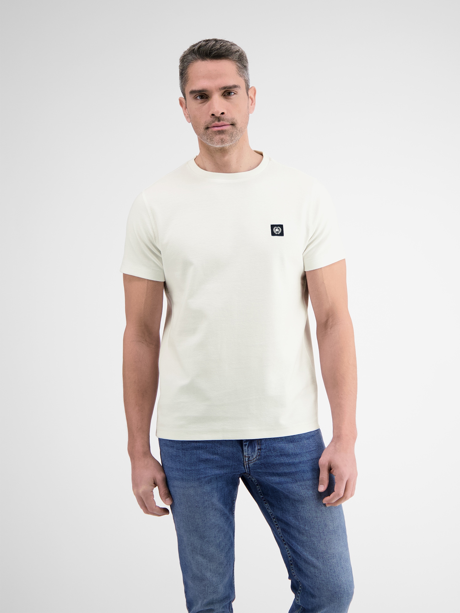 LERROS T-Shirt »LERROS Unifarbenes Herren T-Shirt in Cool & Dry Qualität« von Lerros