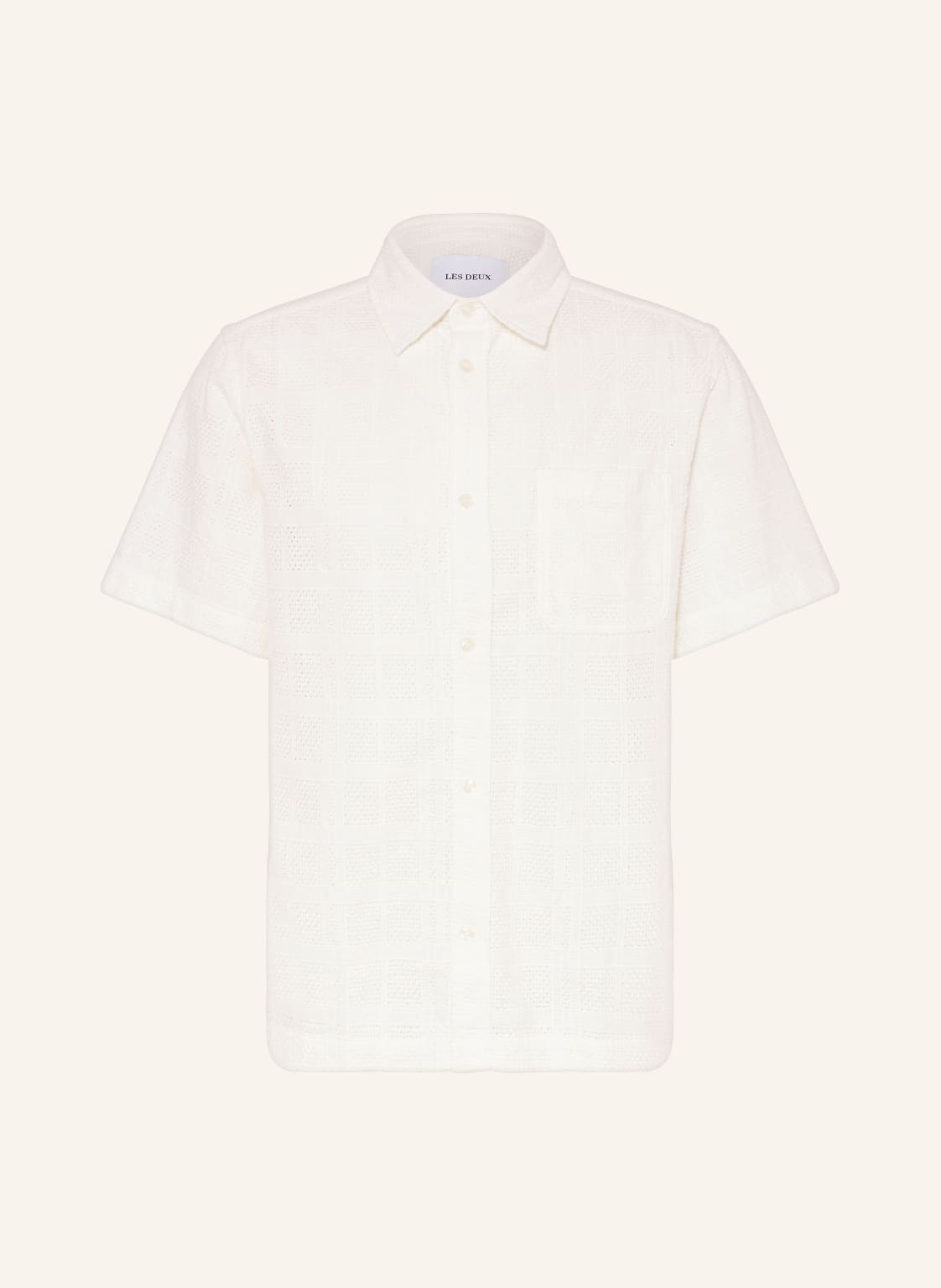 Les Deux Kurzarm-Hemd Charlie Regular Fit weiss Les Deux Kurzarm-Hemd Charlie Regular Fit weiss von Les Deux