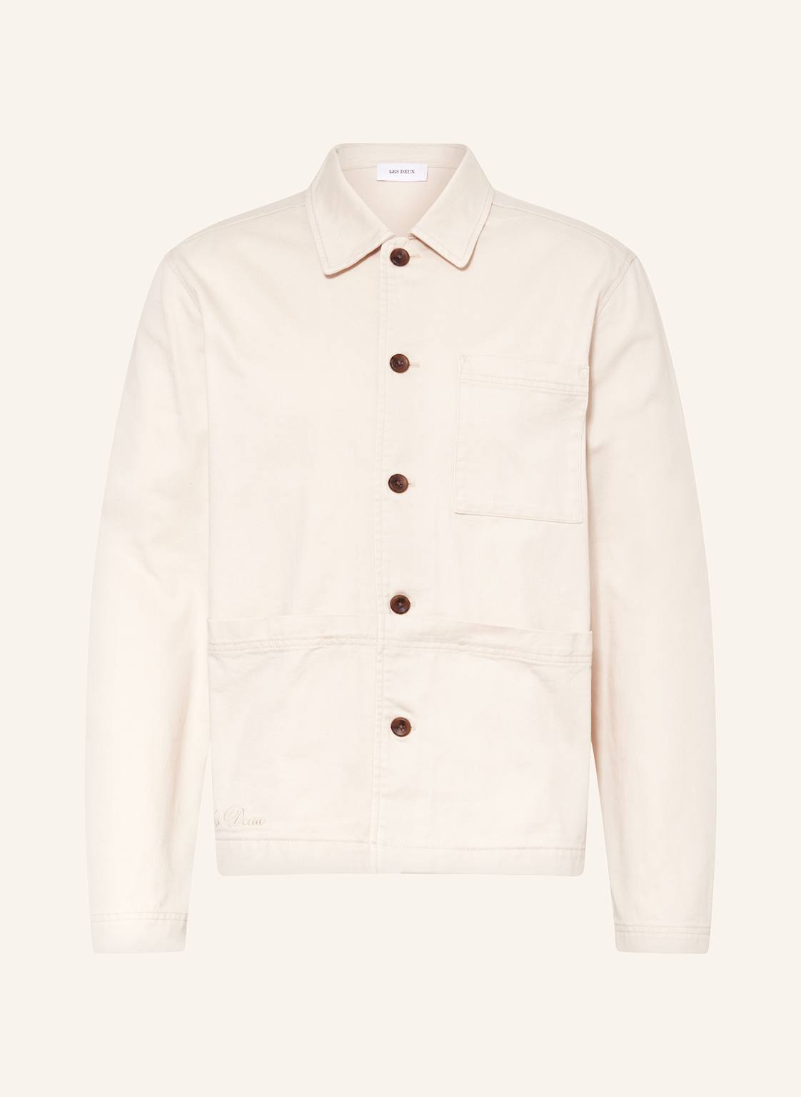 Les Deux Overshirt Journey weiss Les Deux Overshirt Journey weiss von Les Deux