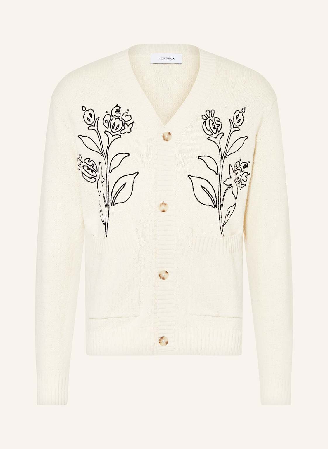 Les Deux Strickjacke Brad weiss Les Deux Strickjacke Brad weiss von Les Deux