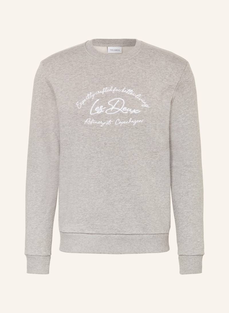 Les Deux Sweatshirt Camden grau von Les Deux