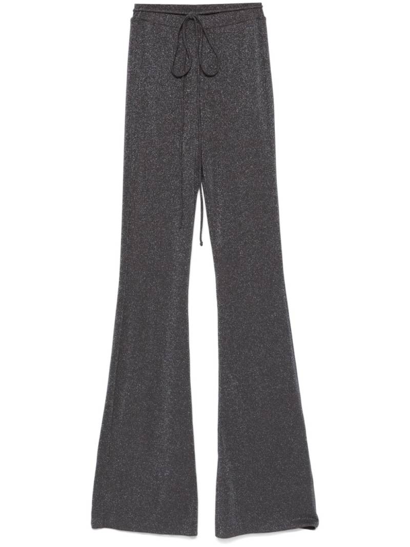 Les Filles d'Eva lurex trousers - Grey von Les Filles d'Eva