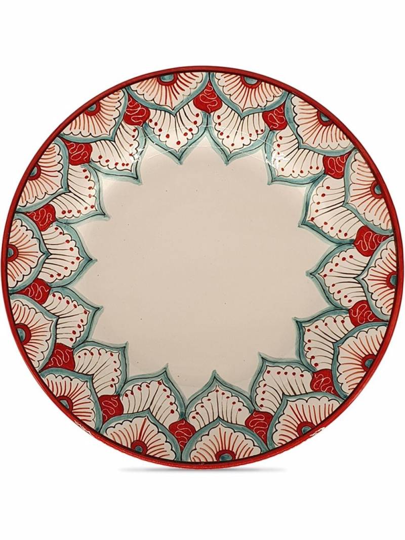 Les-Ottomans Peacock dessert plate - Multicolour von Les-Ottomans