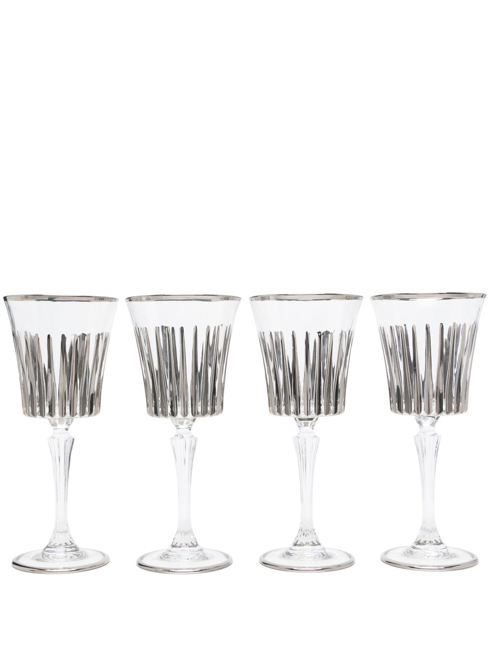 Les-Ottomans Platinum wine glasses set (set of four) - Silver von Les-Ottomans