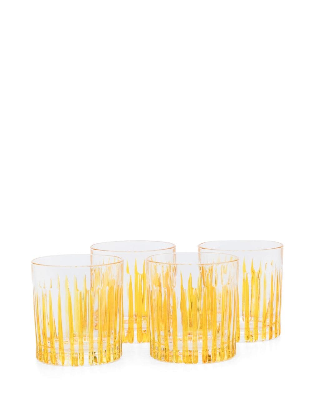 Les-Ottomans crystal water tumblers (set of four) - Yellow von Les-Ottomans