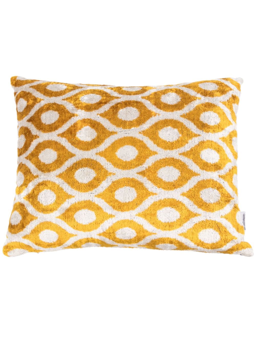 Les-Ottomans graphic-print cushion (48cm x 35cm) - Yellow von Les-Ottomans