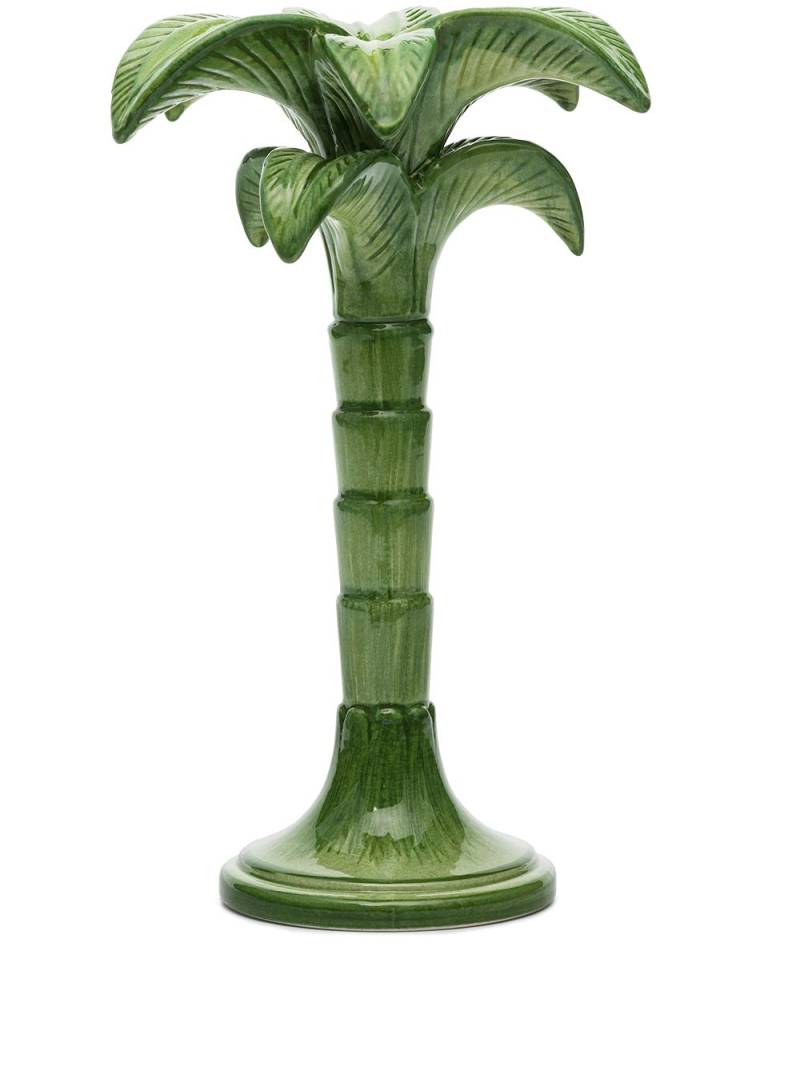 Les-Ottomans palm tree medium candle holder - Green von Les-Ottomans